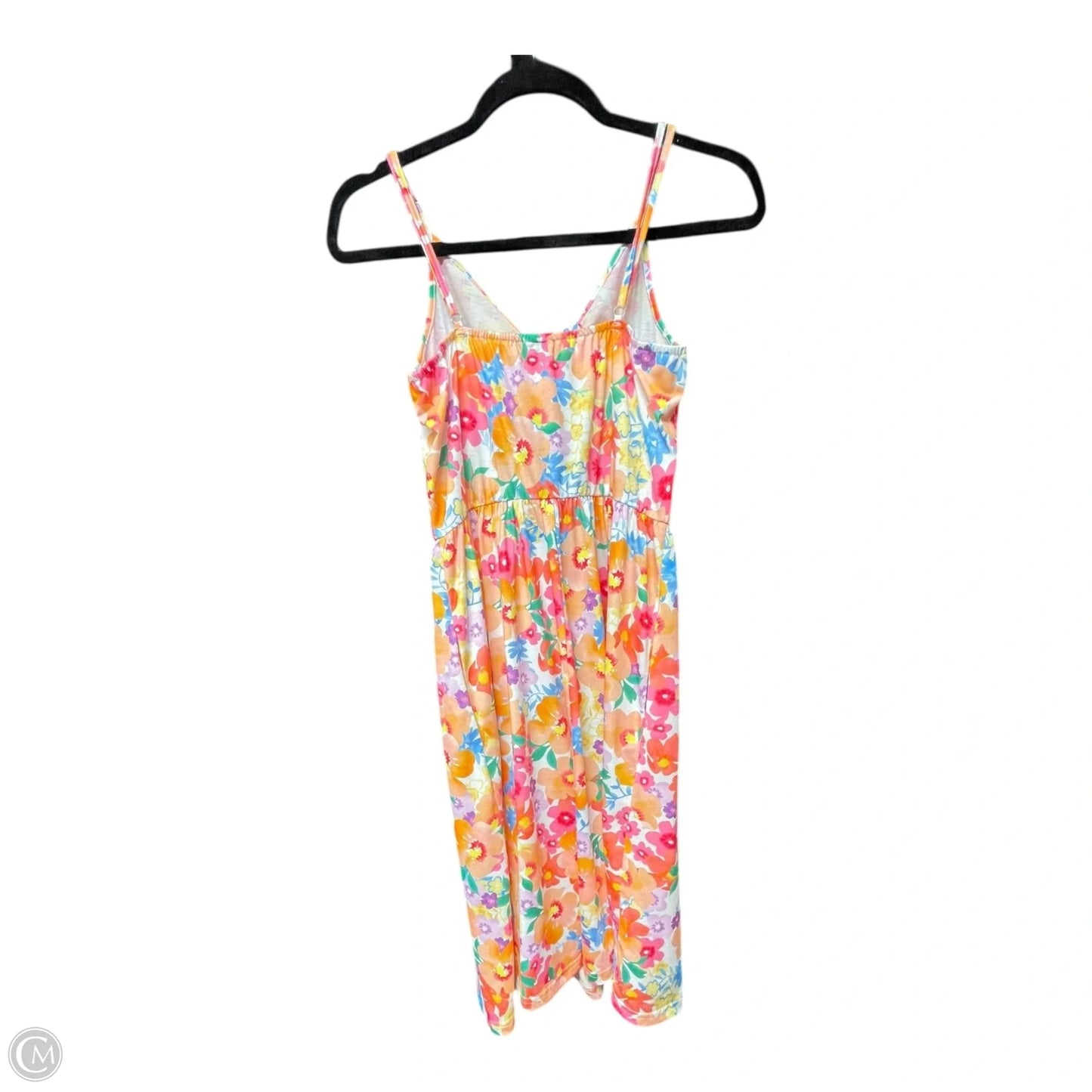 Dress Casual Short By Clothes Mentor In Floral Print, Size: M