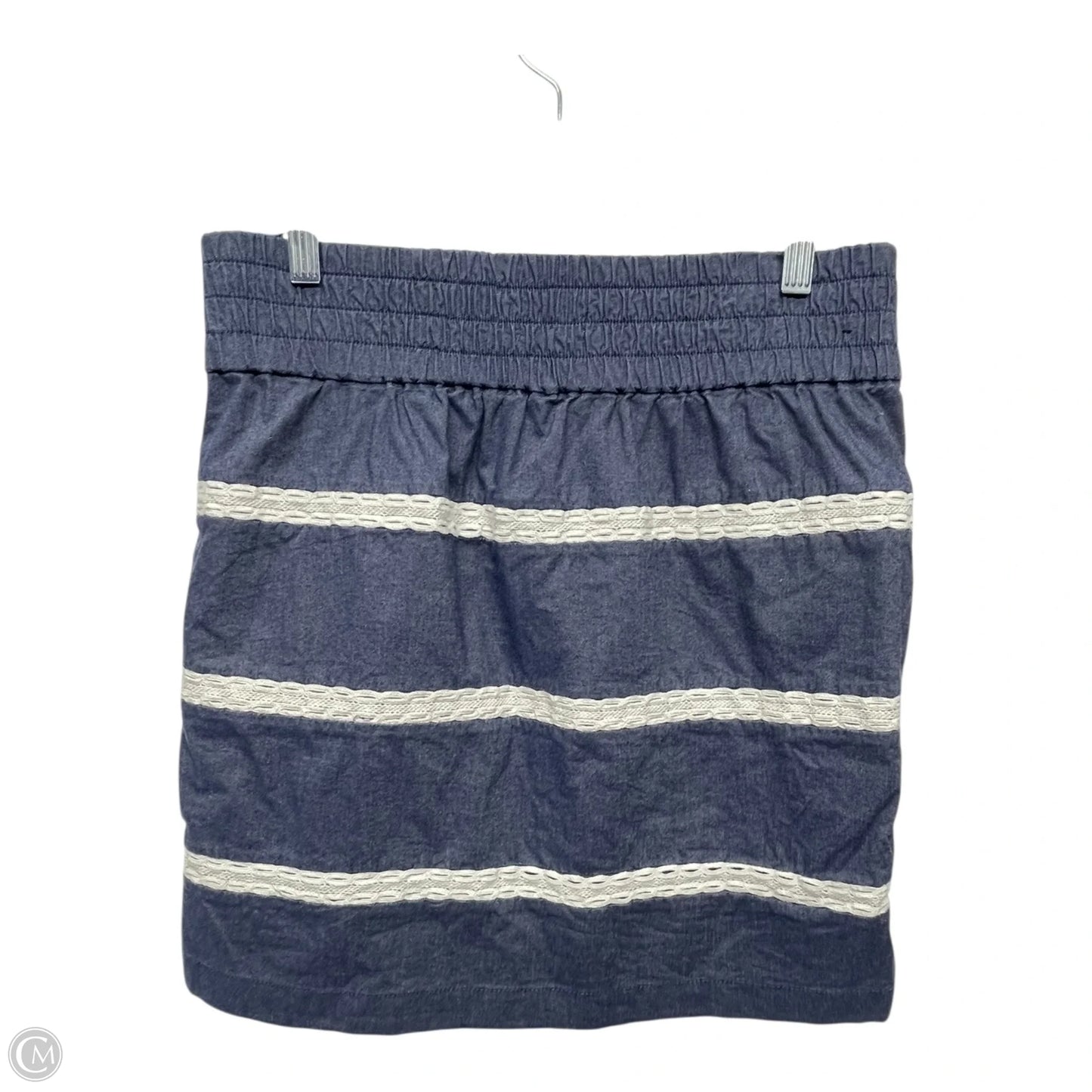 Skirt Mini & Short By Banana Republic In Blue, Size: 6