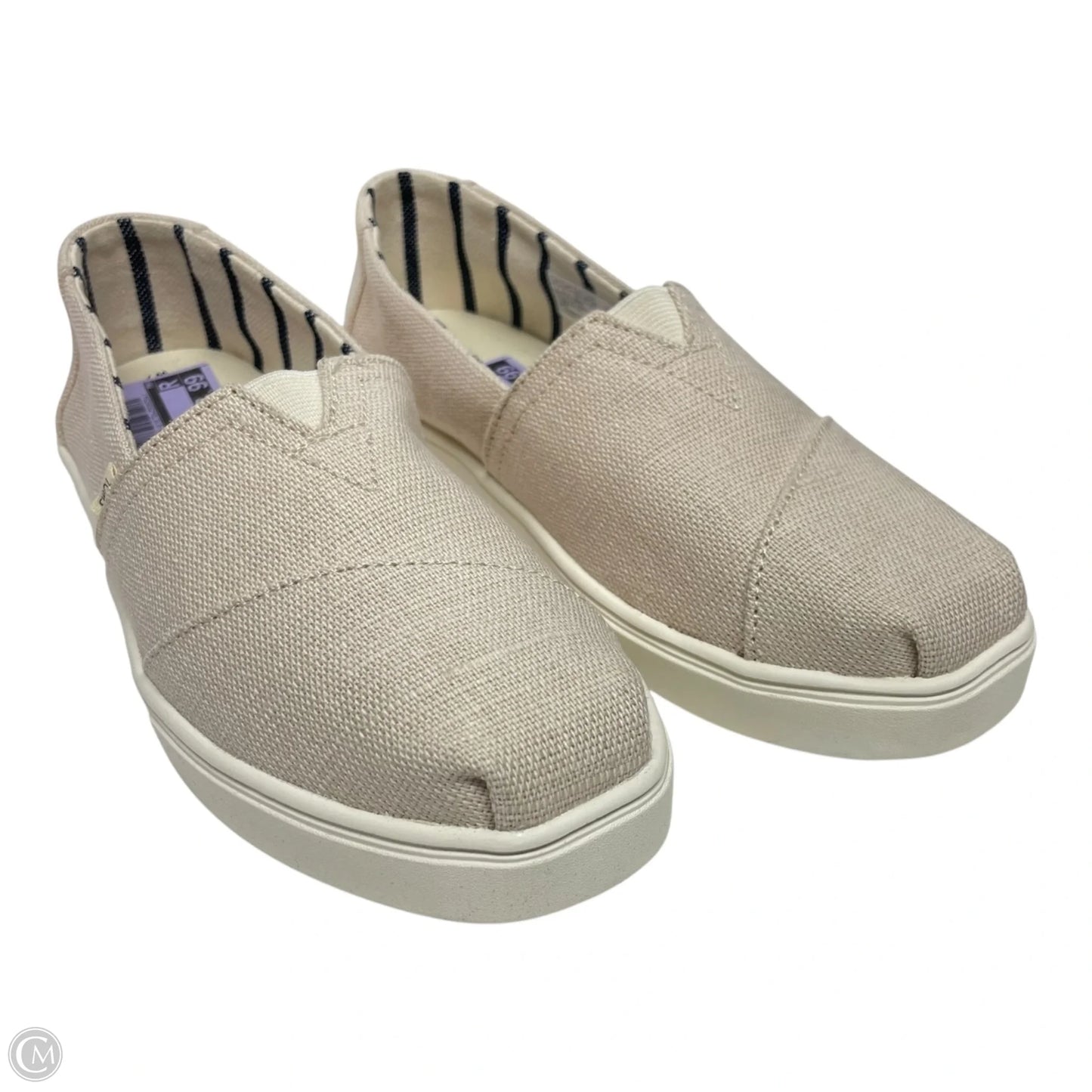 Shoes Flats By Toms In Beige, Size: 7