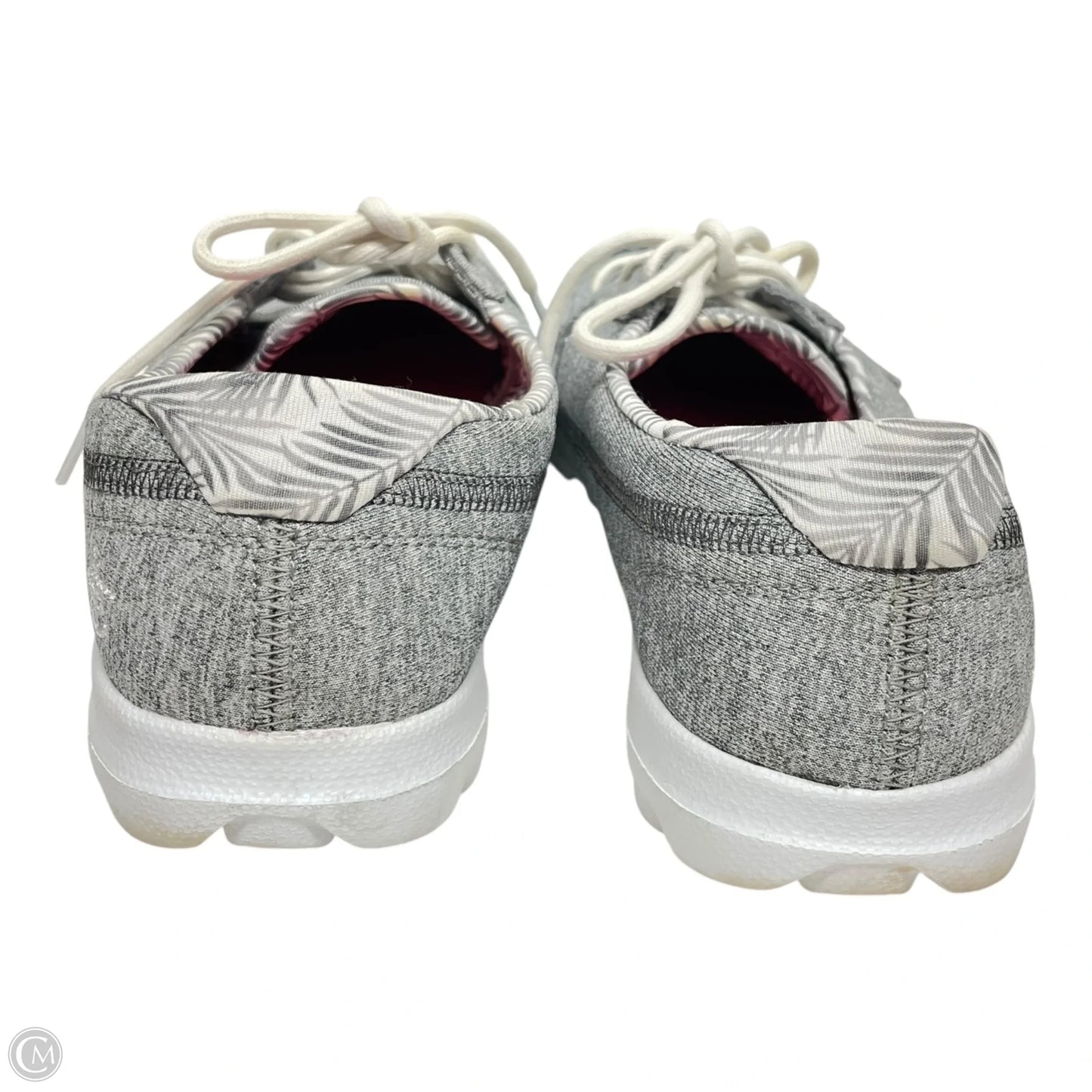 Shoes Flats By Skechers In Grey, Size: 7.5