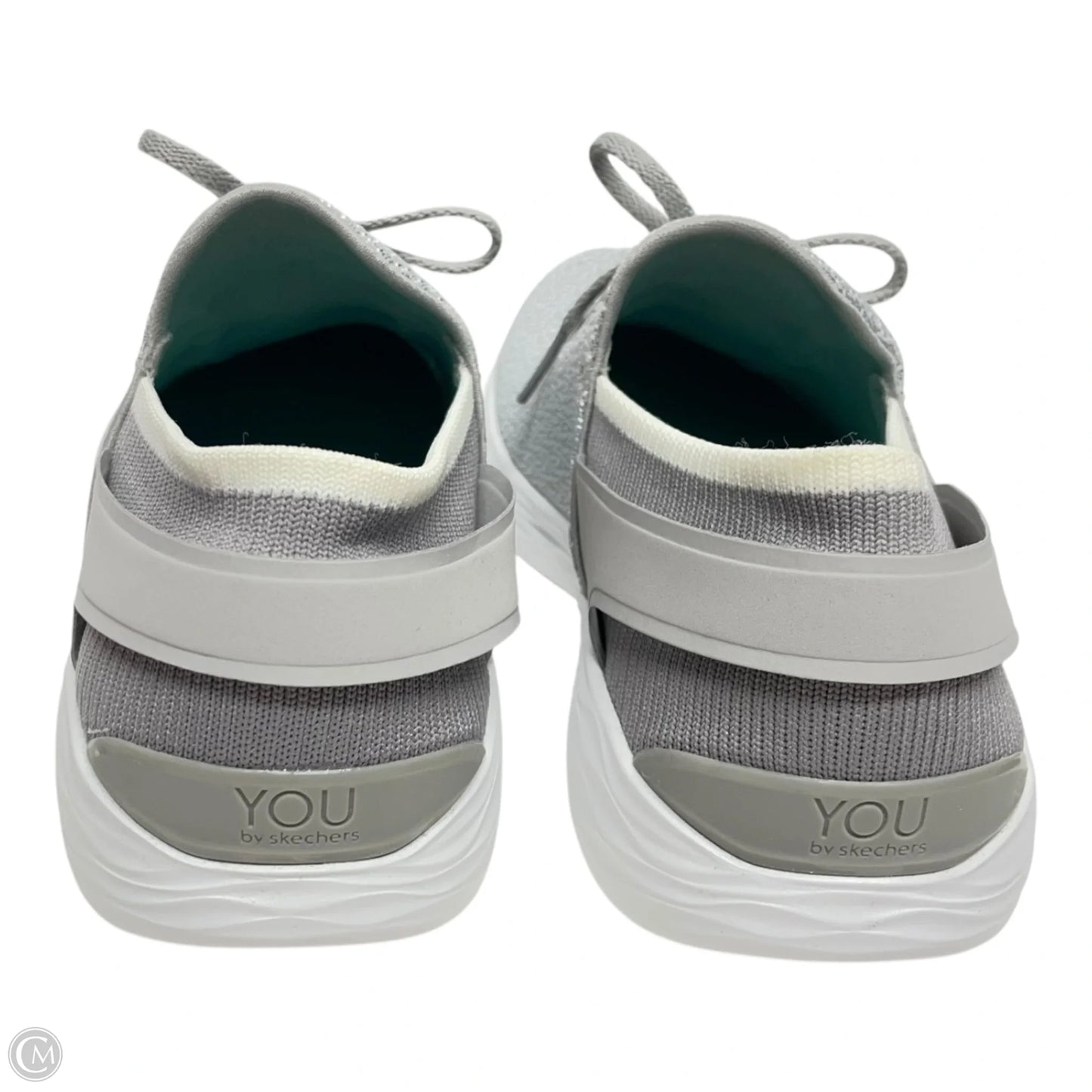 Shoes Sneakers By Skechers In Grey, Size: 7.5