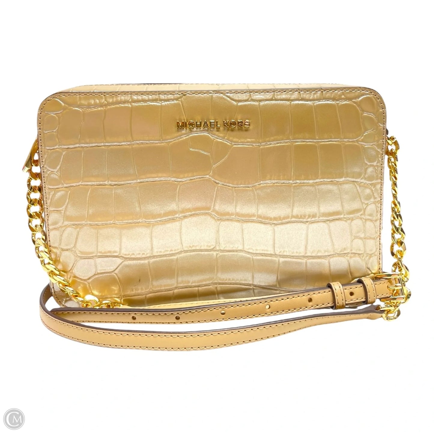 Crossbody Designer By Michael Kors, Size: Medium
