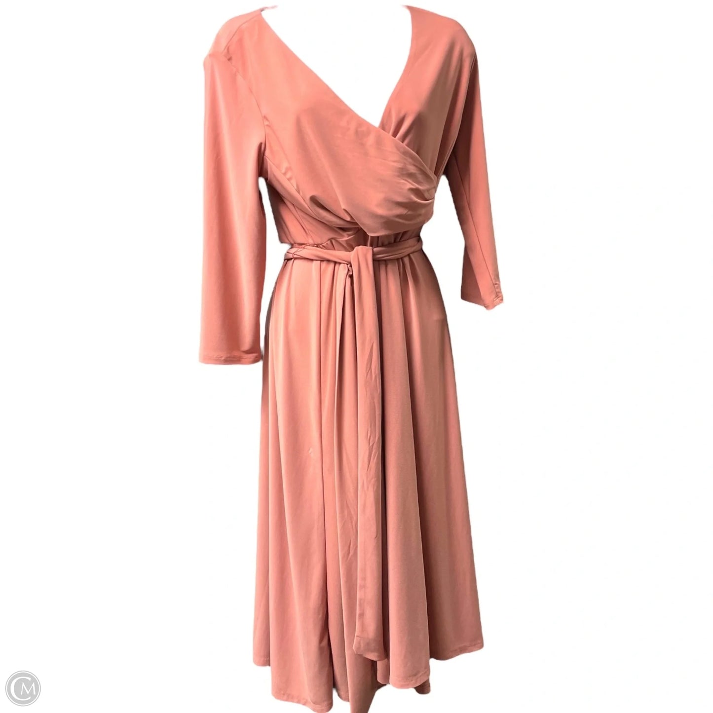 Dress Casual Short By Lauren By Ralph Lauren In Peach, Size: 8p