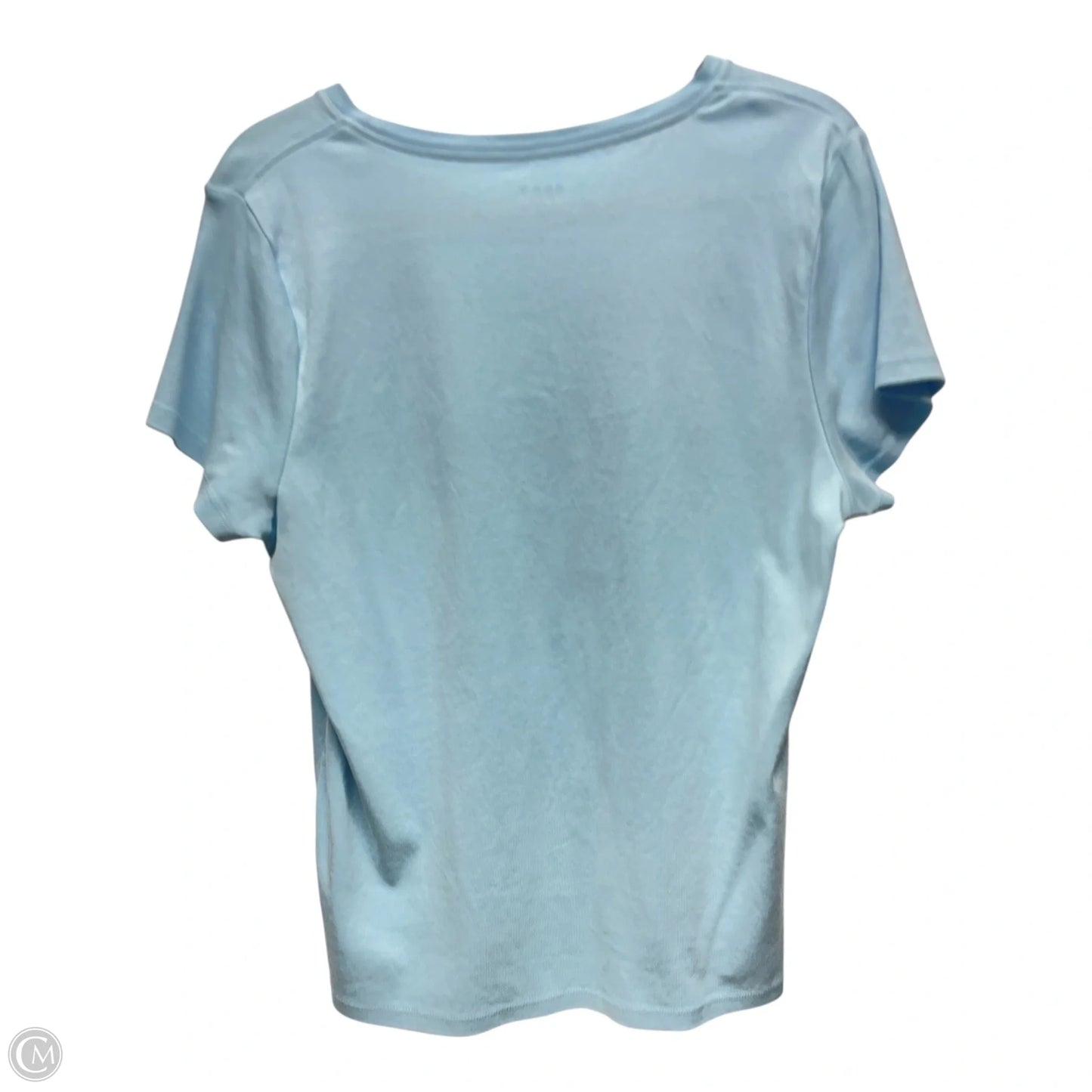 Top Short Sleeve Basic By Dkny In Blue, Size: Xl