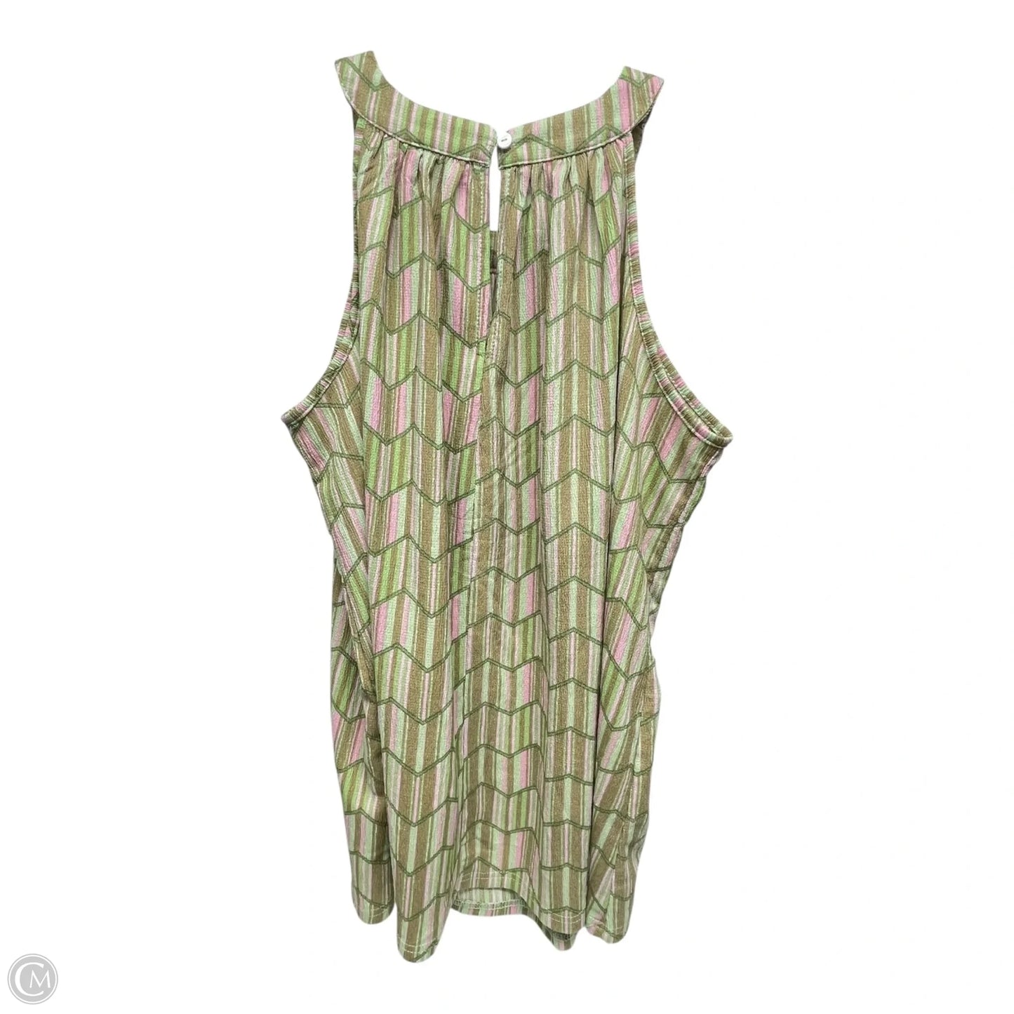Top Sleeveless By TRENDMATES In Multi-colored, Size: 1x