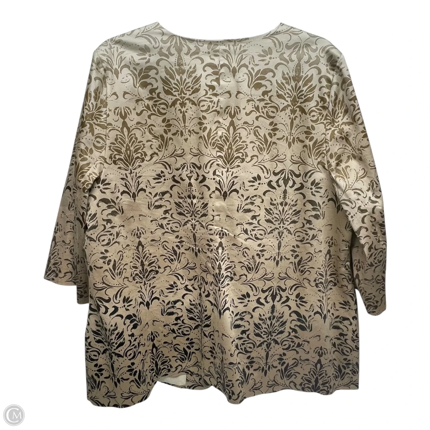 Blazer By Catherines In Tan, Size: Xl