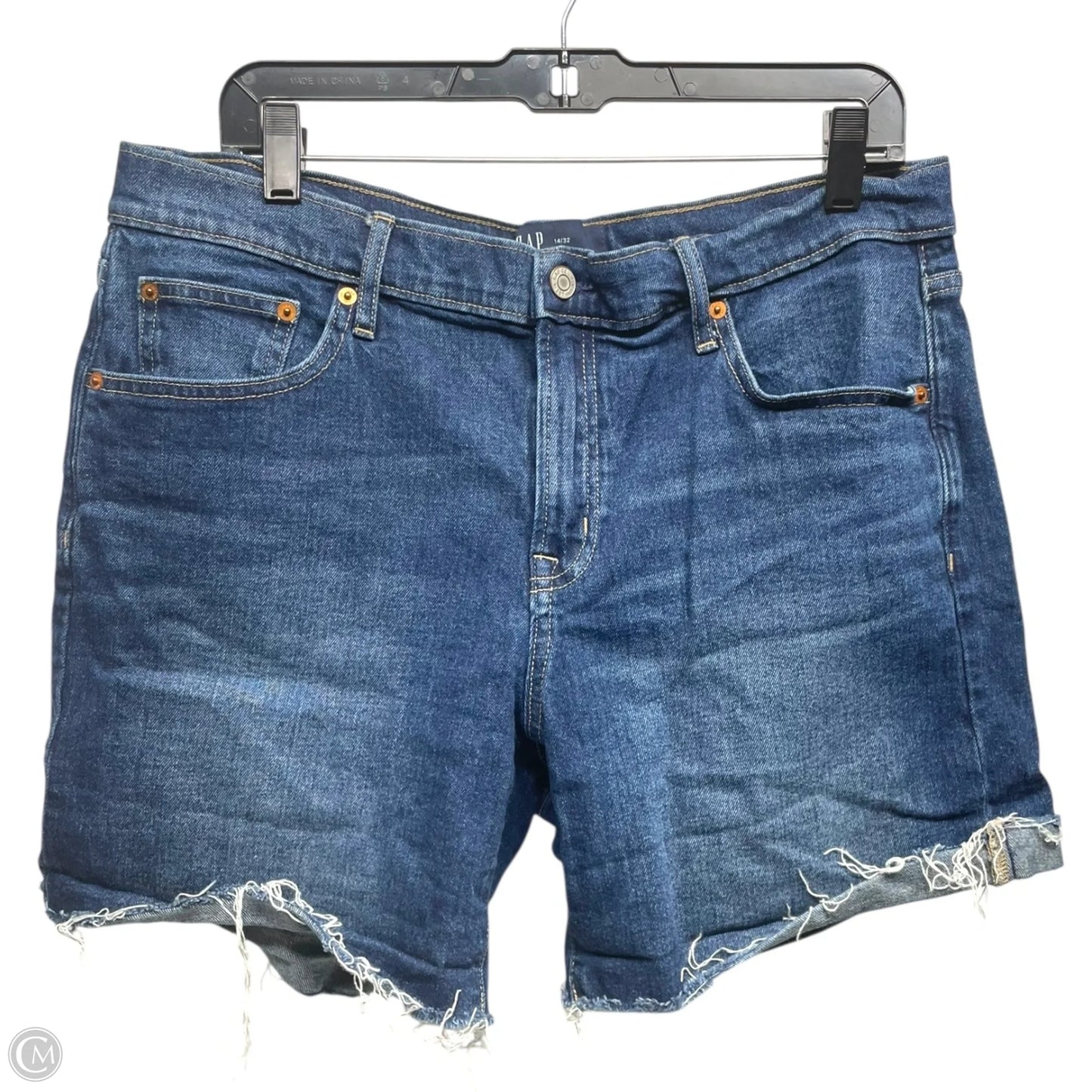 Shorts By Gap In Blue Denim, Size: L