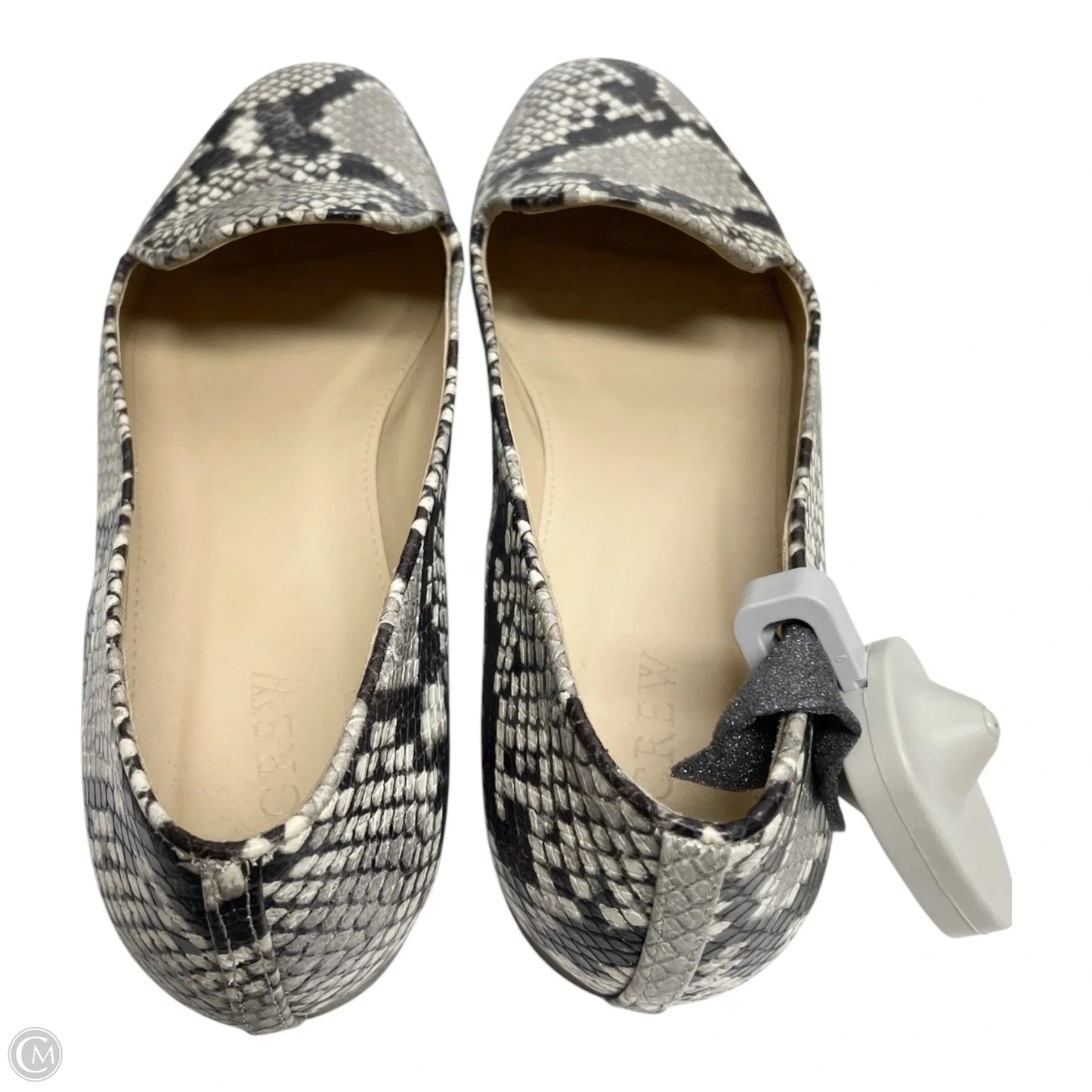 Shoes Flats By J. Crew In Snakeskin Print, Size: 9