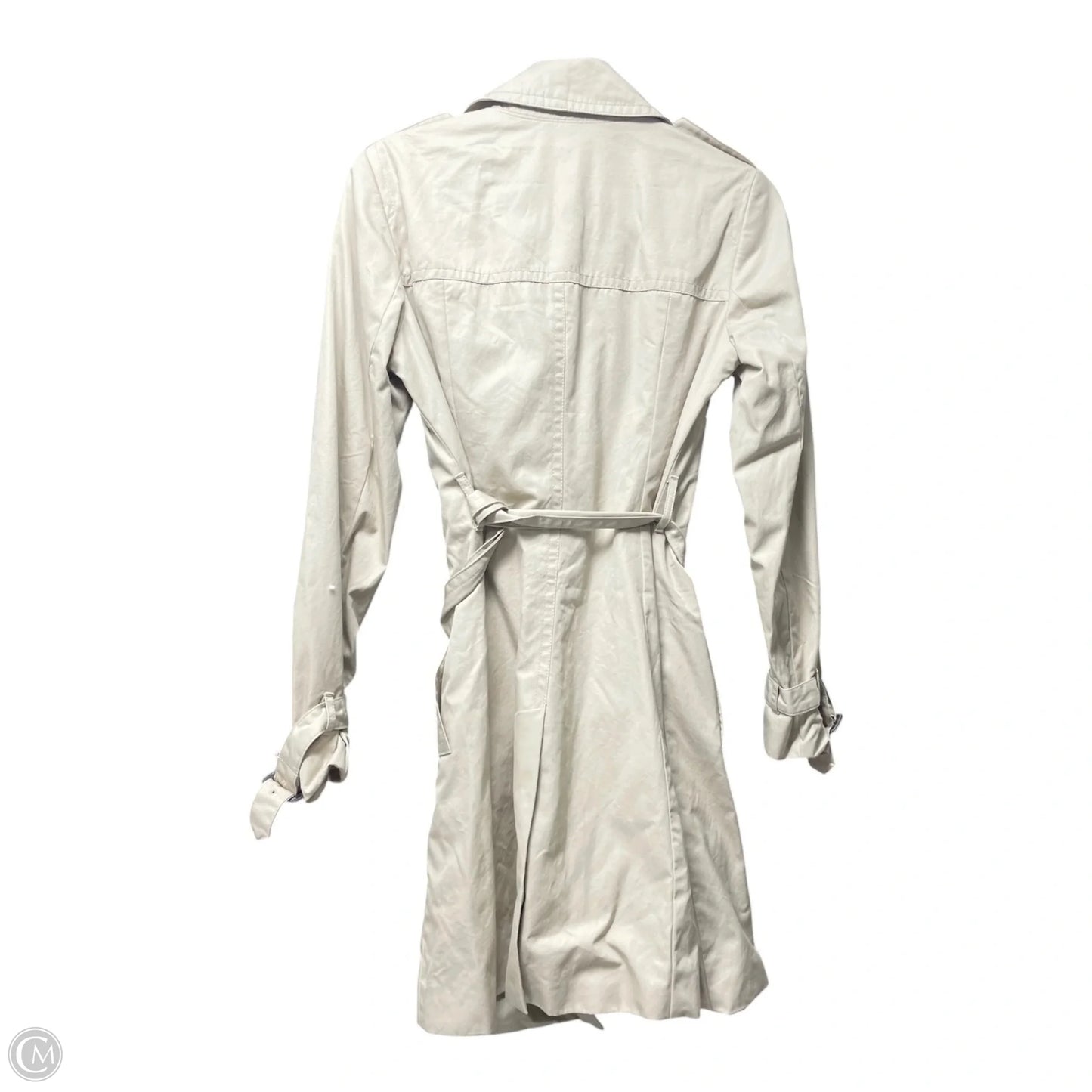 Coat Trench Coat By Banana Republic In Beige, Size: S