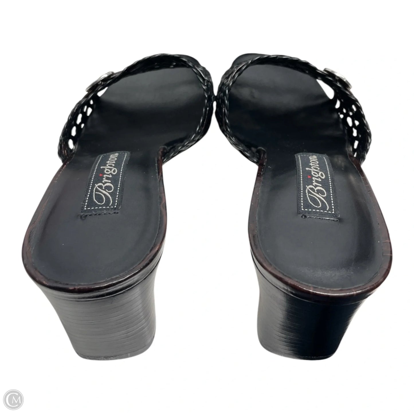 Sandals Heels Block By Brighton In Black, Size: 7