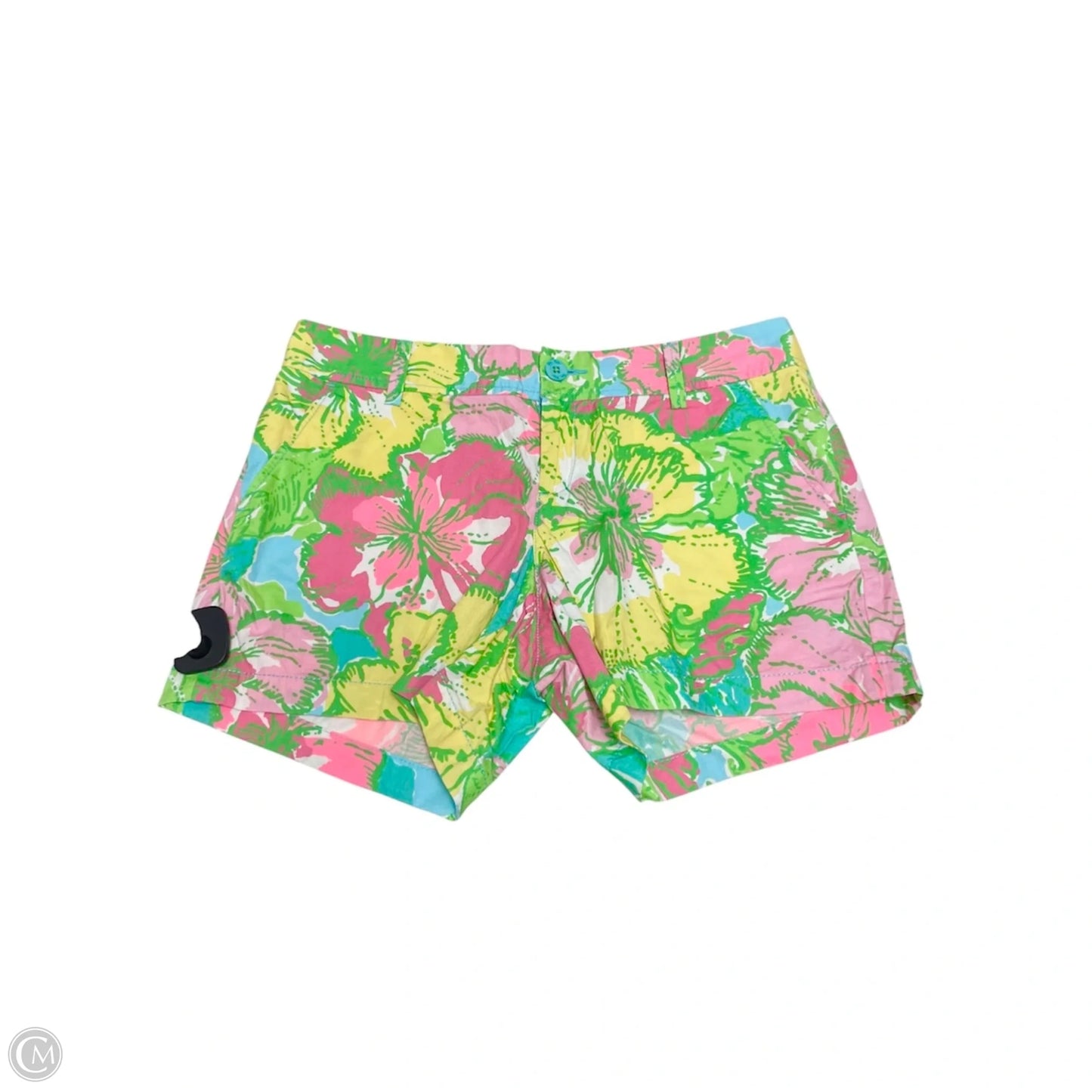 Shorts By Lilly Pulitzer In Floral Print, Size: 10