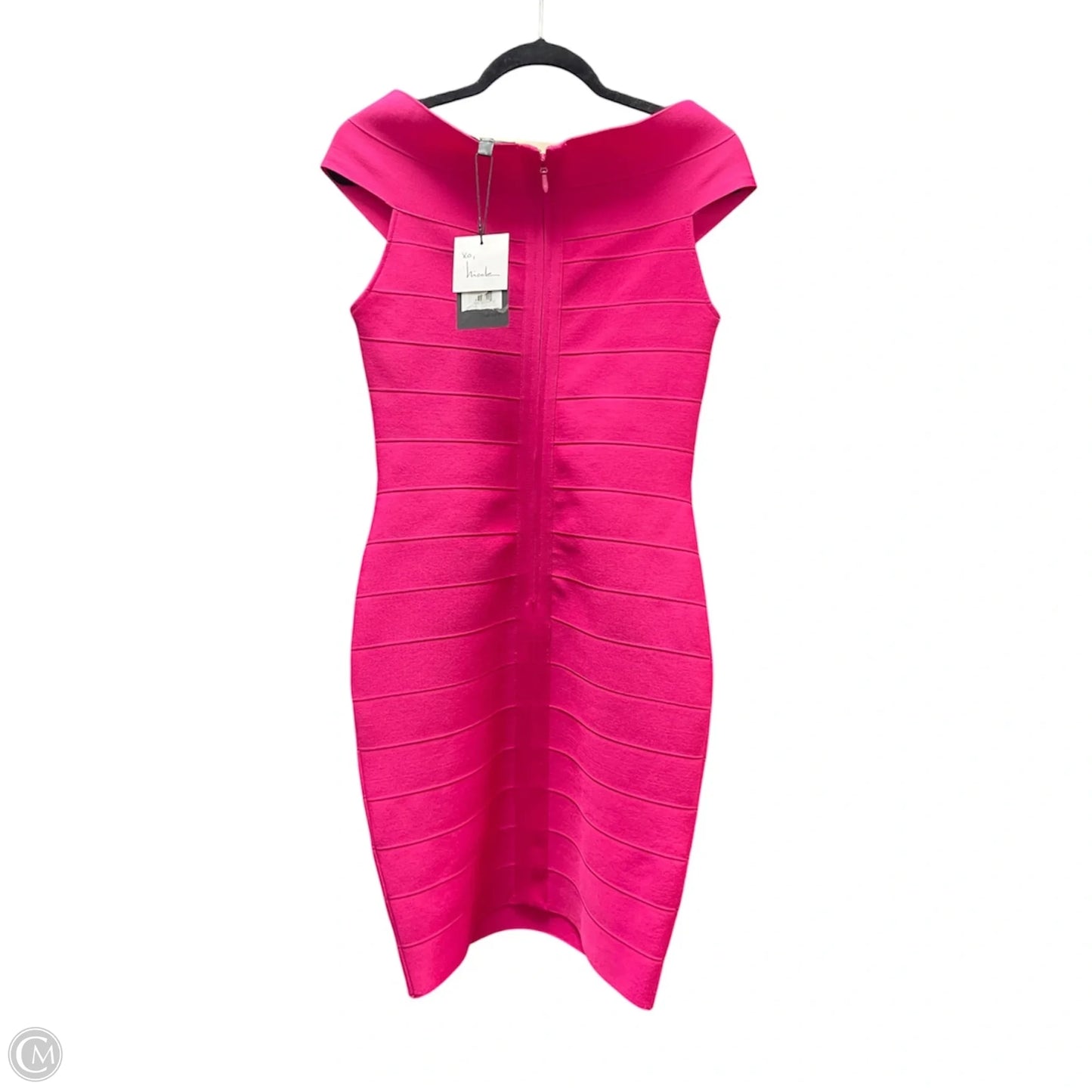 Dress Casual Short By Nicole By Nicole Miller In Pink, Size: S
