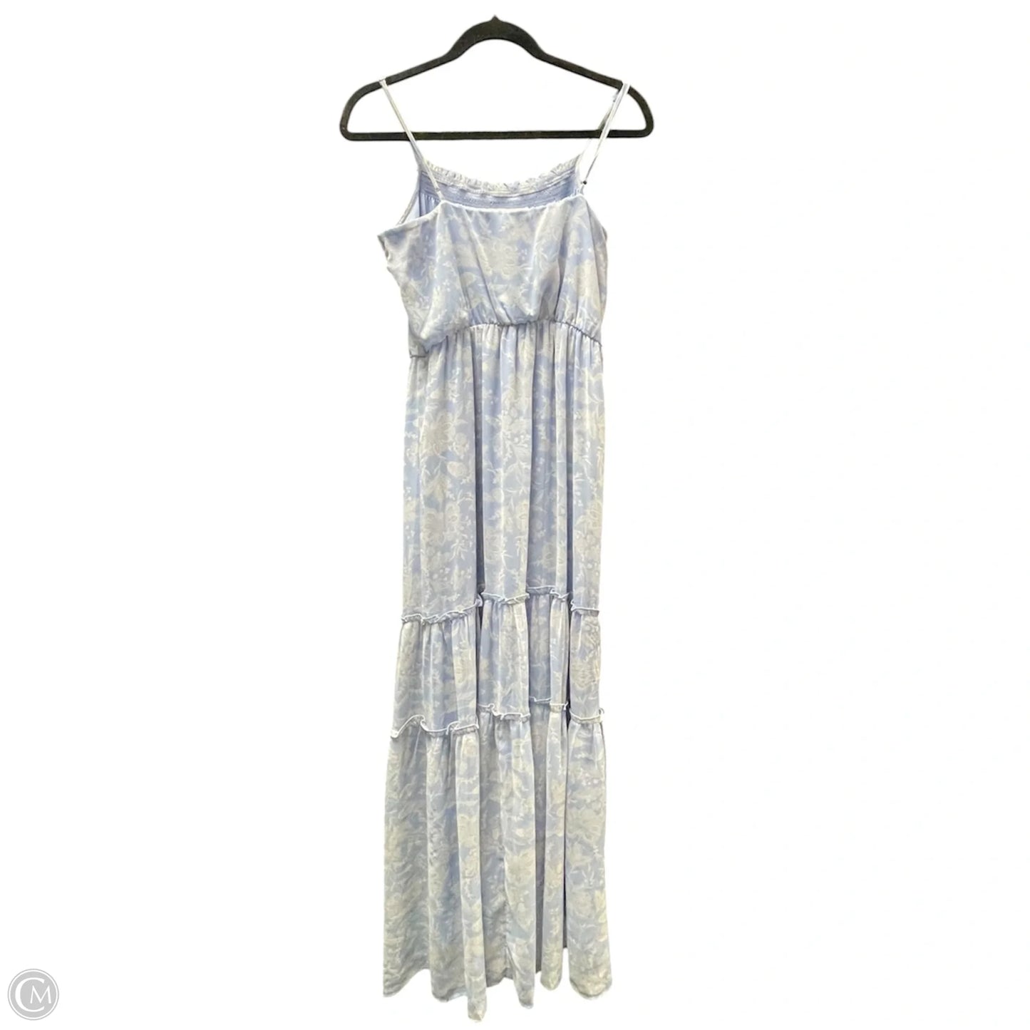 Dress Casual Maxi By Altard State In Blue & White, Size: L