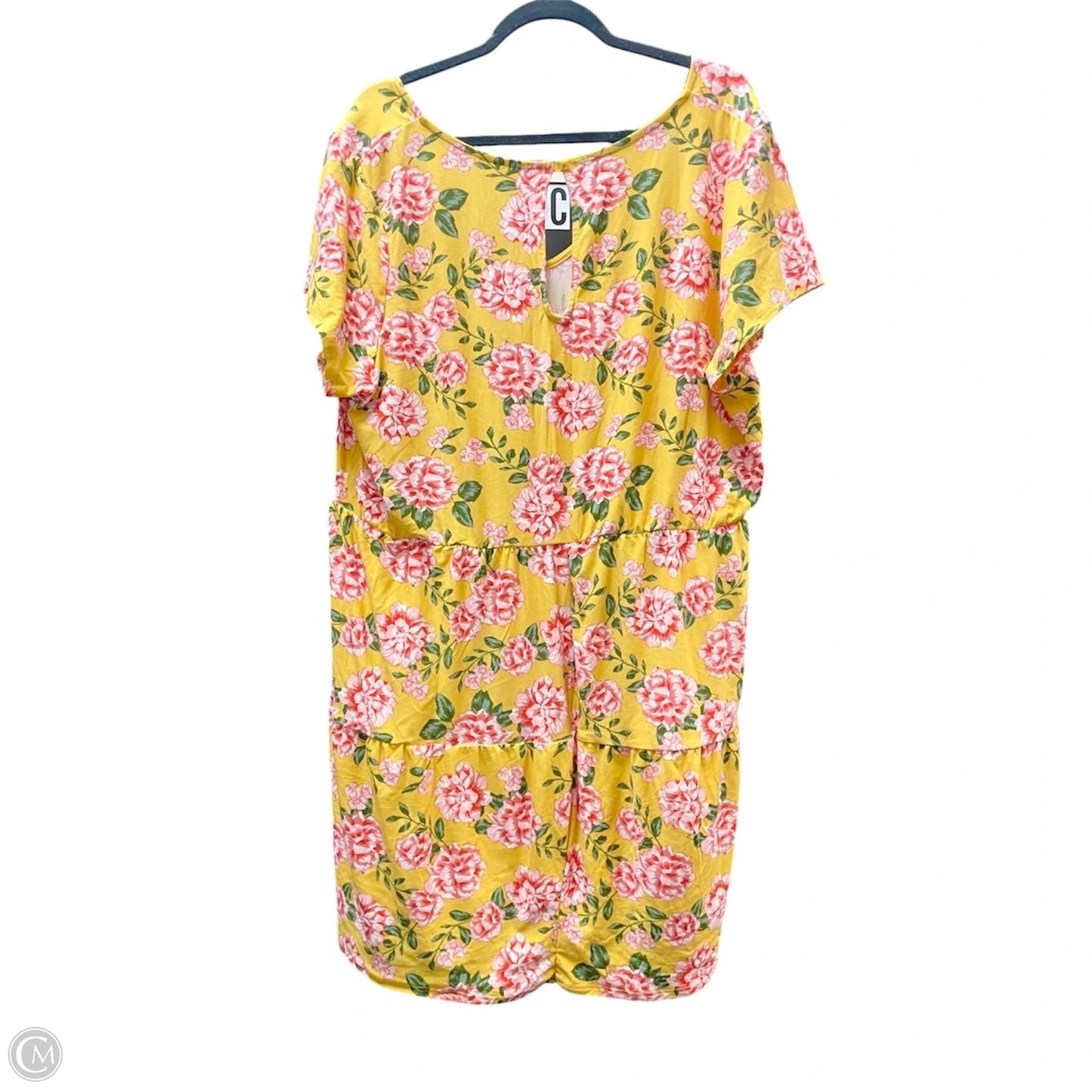 Dress Casual Short By Derek Heart In Floral Print, Size: 3x