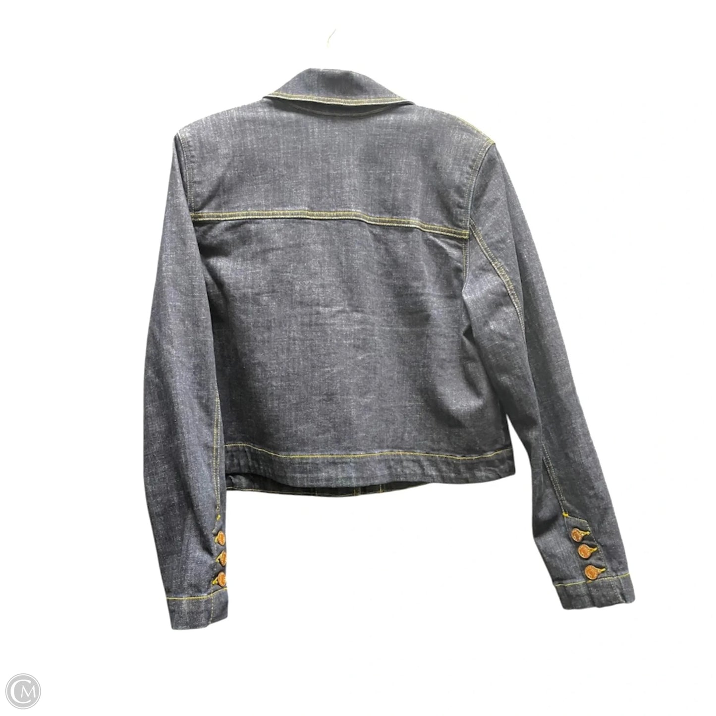 Jacket Denim By Cabi In Blue, Size: L