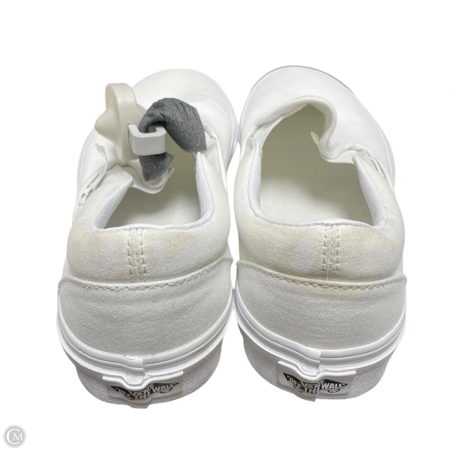 Shoes Sneakers By Vans In White, Size: 8.5