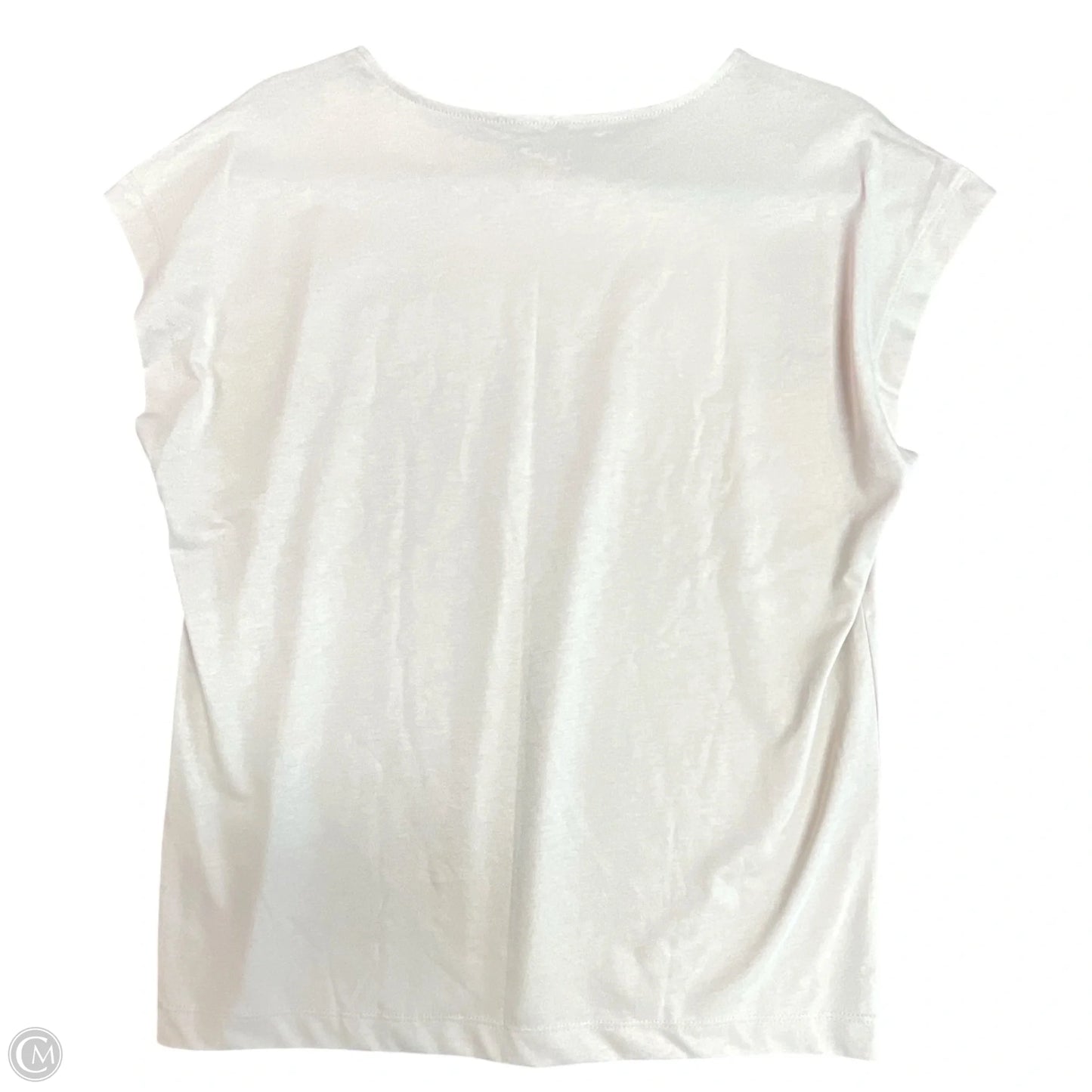 Top Short Sleeve By Loft In Beige, Size: Xs