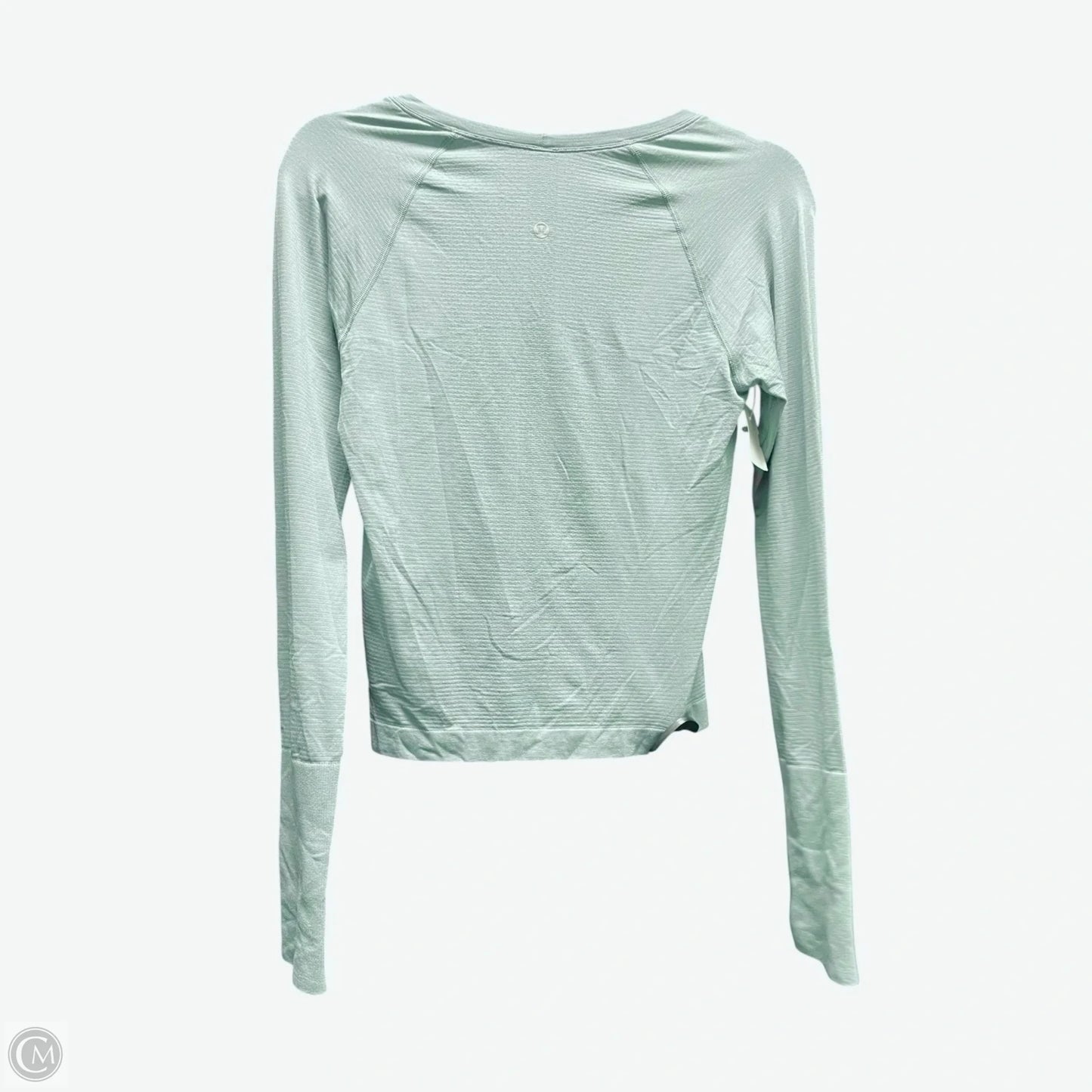Athletic Top By Lululemon In Green, Size: M