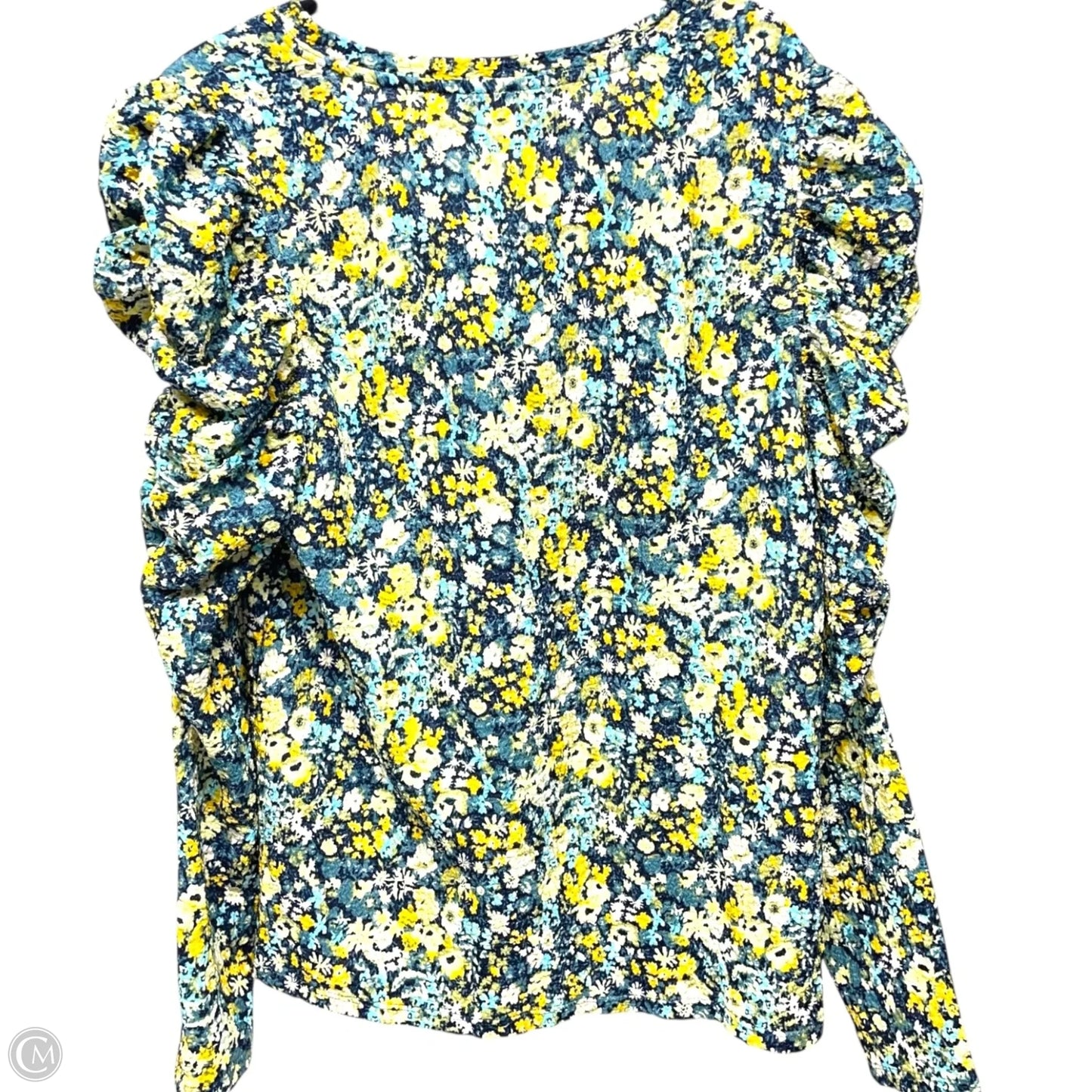 Top Long Sleeve By Loft In Floral Print, Size: Xl