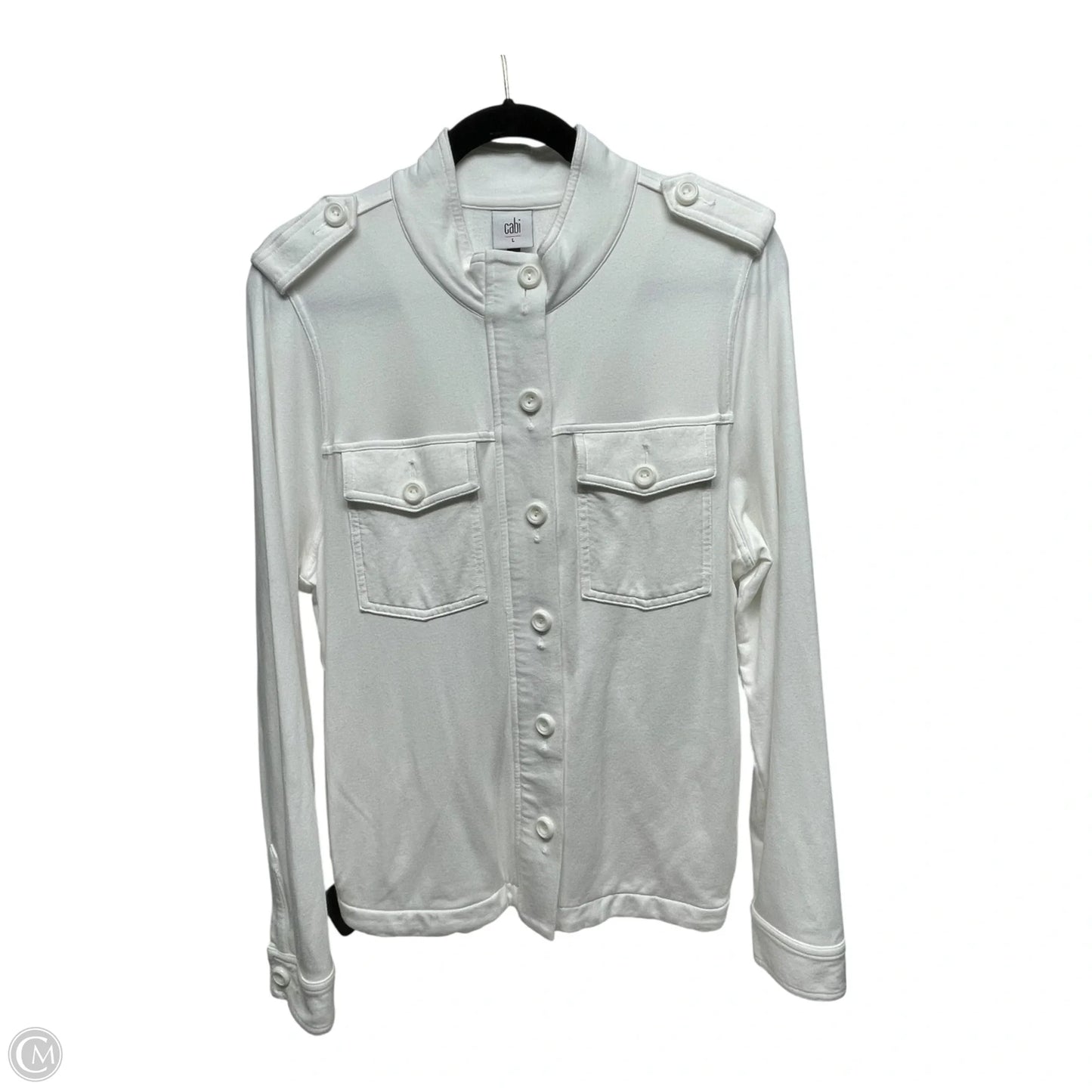 Jacket Other By Cabi In White, Size: L