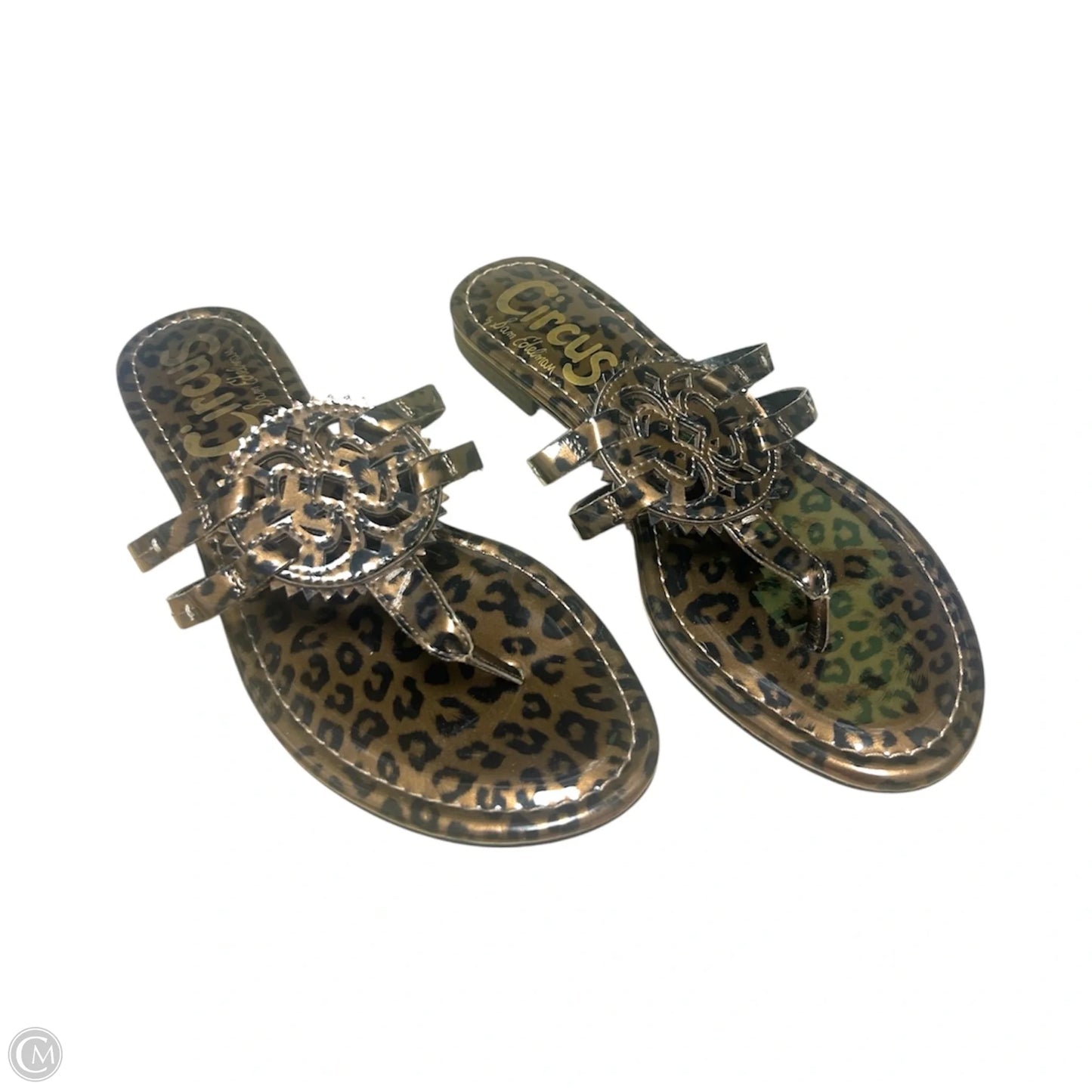 Sandals Flats By Circus By Sam Edelman In Animal Print, Size: 7.5