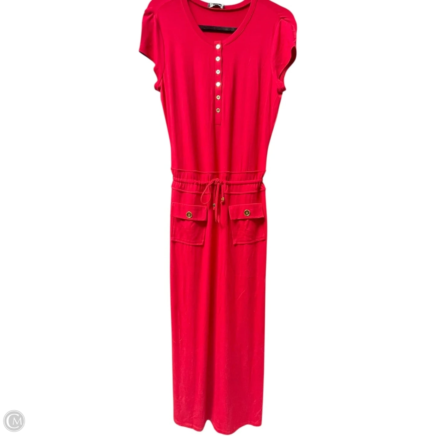 Dress Casual Maxi By Chelsea And Theodore In Red, Size: 6