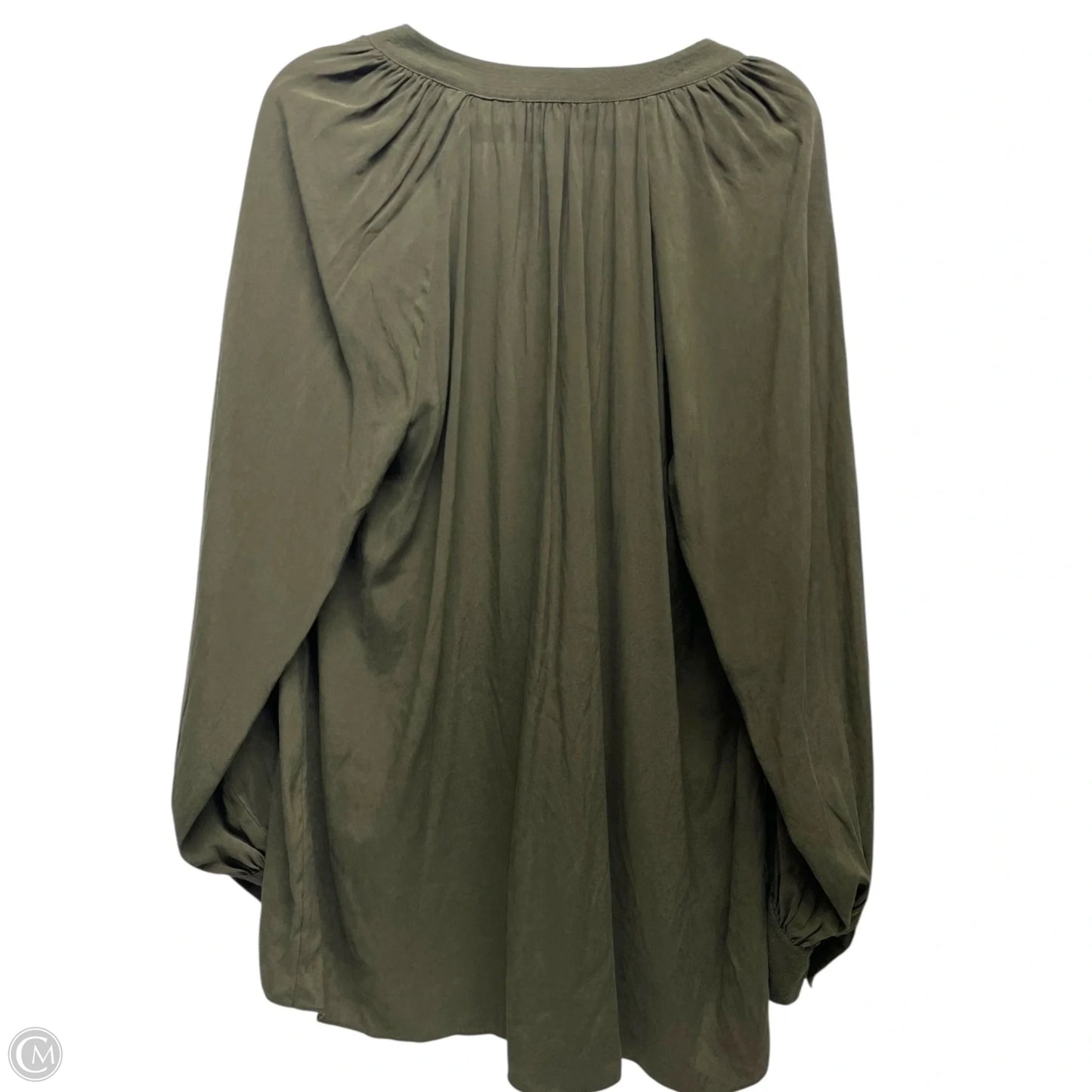 Top Long Sleeve By Antonio Melani In Green, Size: M