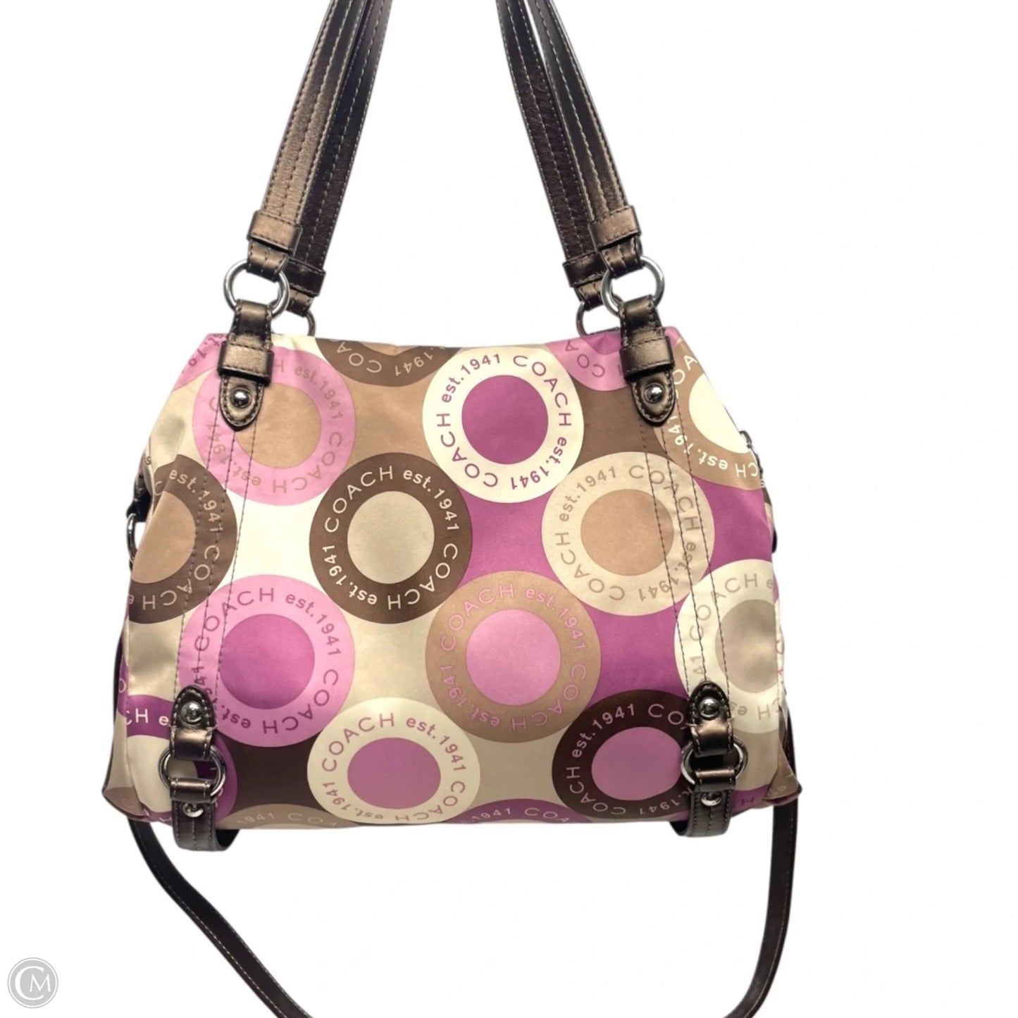 Handbag Designer By Coach, Size: Large