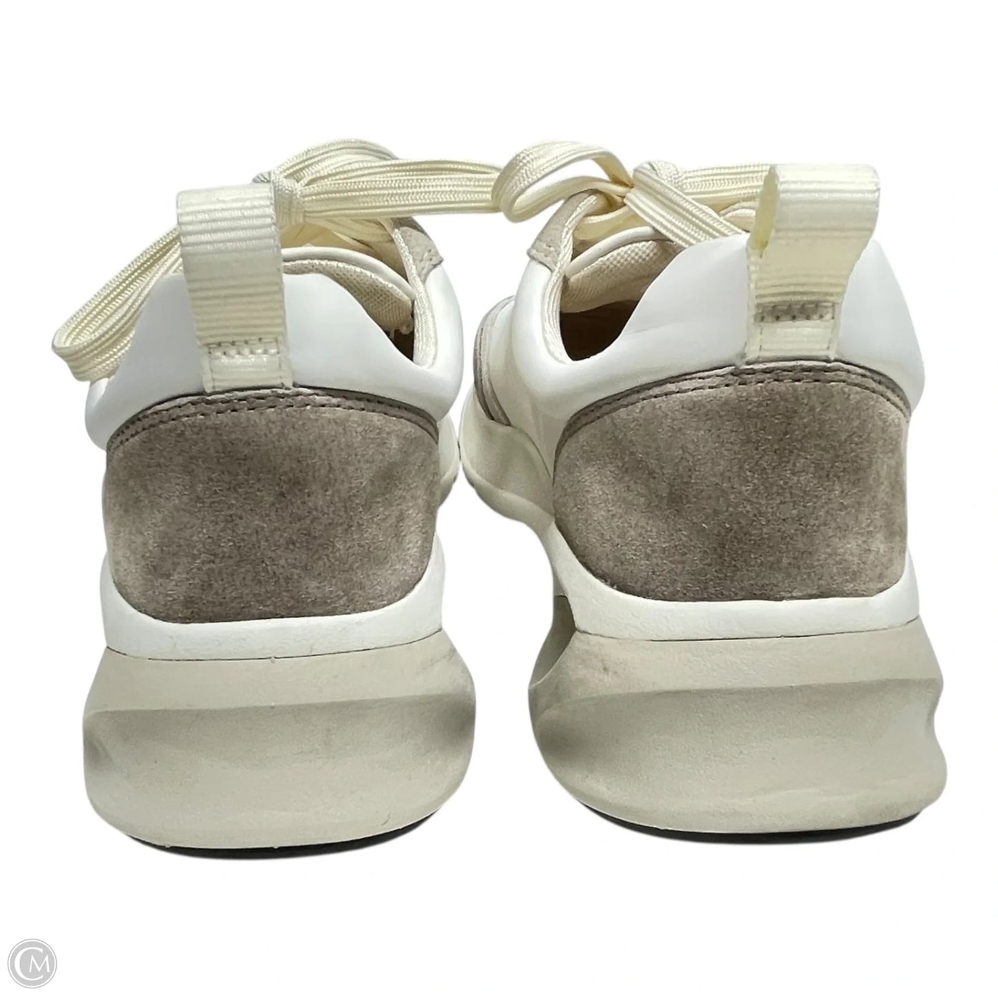 Shoes Designer By Tory Burch In Ivory, Size: 8.5