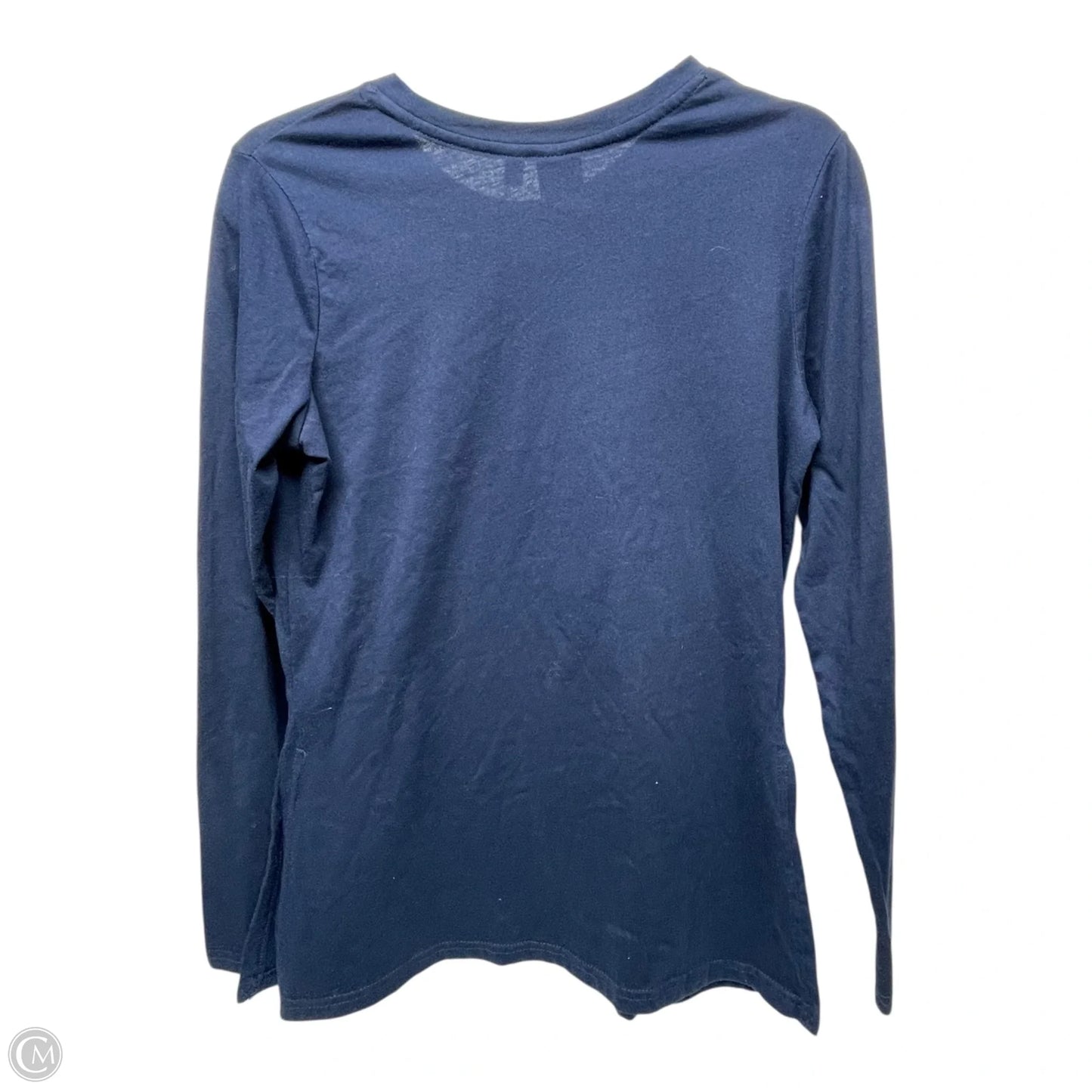 Top Long Sleeve By Nfl In Navy, Size: M