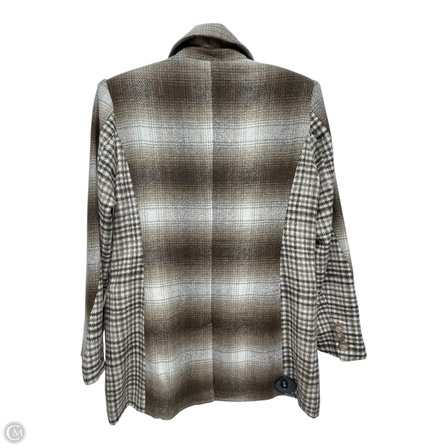 Blazer By Avec Les Filles In Plaid Pattern, Size: M