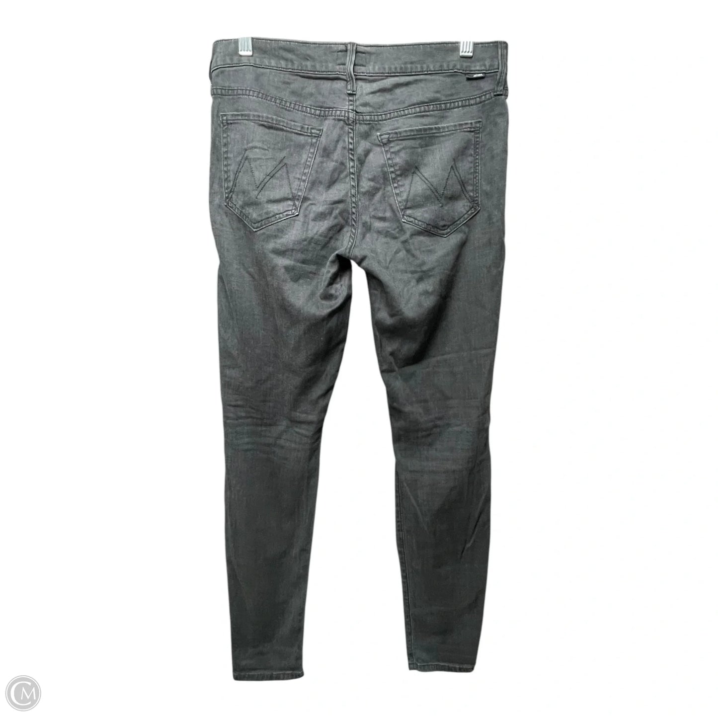 Jeans Skinny By Mother In Black Denim, Size: 8