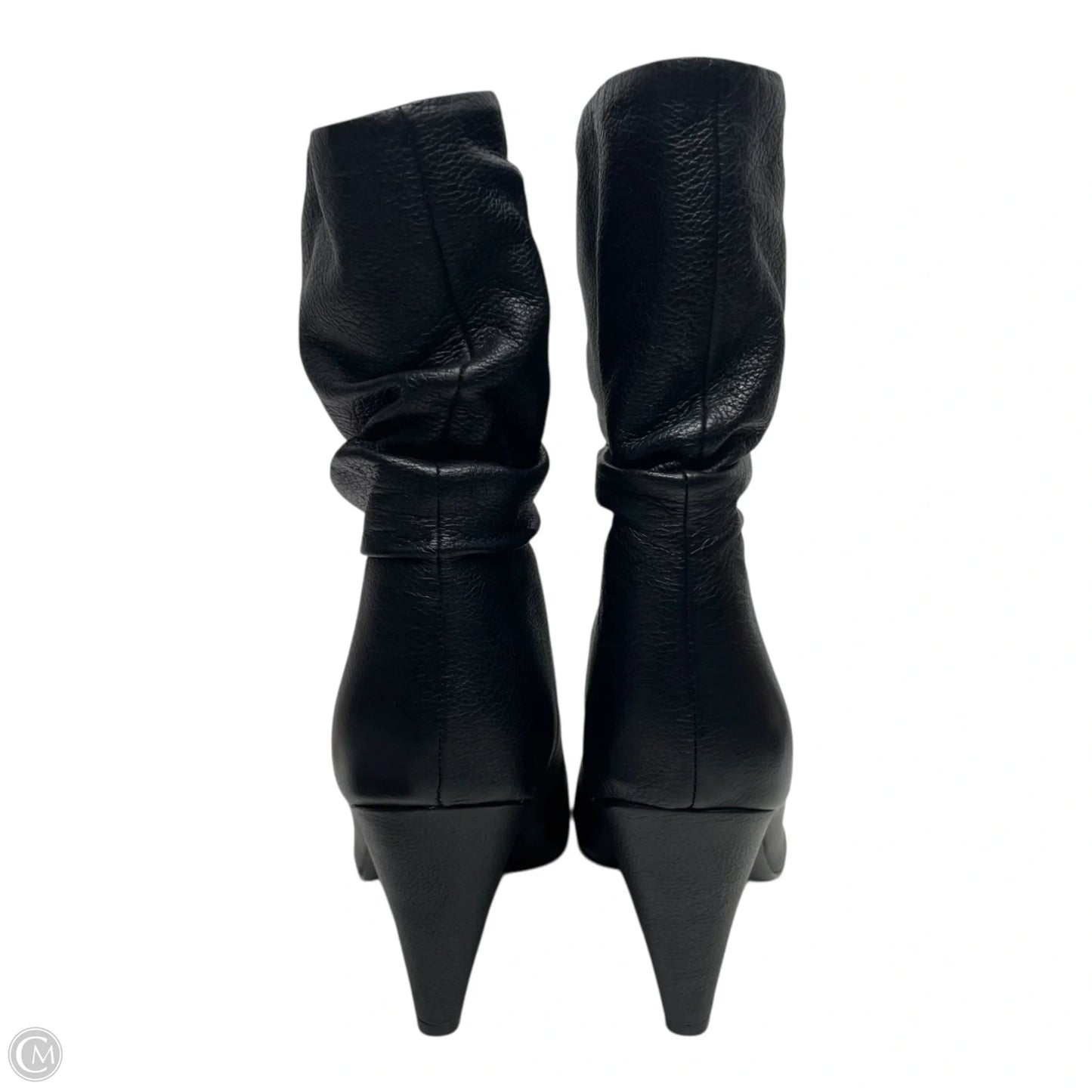 Boots Ankle Heels By Guess In Black, Size: 9.5