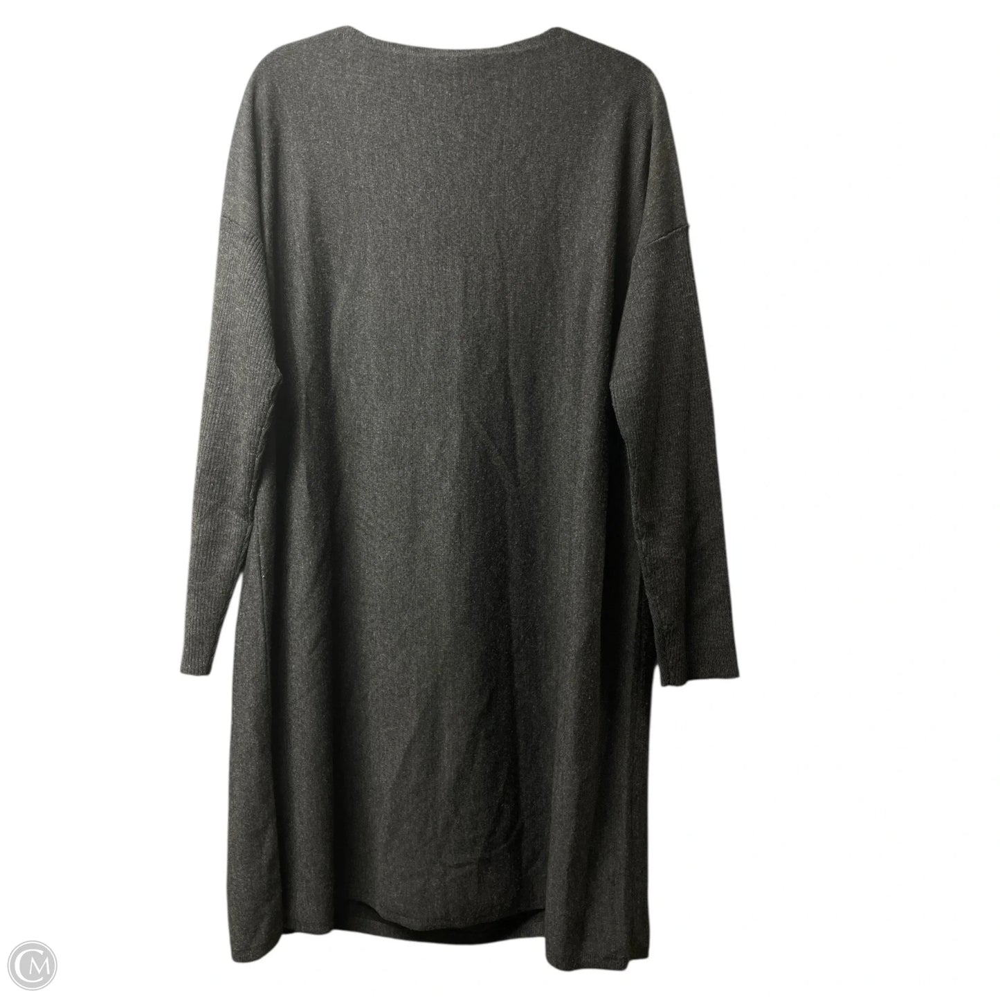 Dress Casual Short By Eileen Fisher In Grey, Size: M