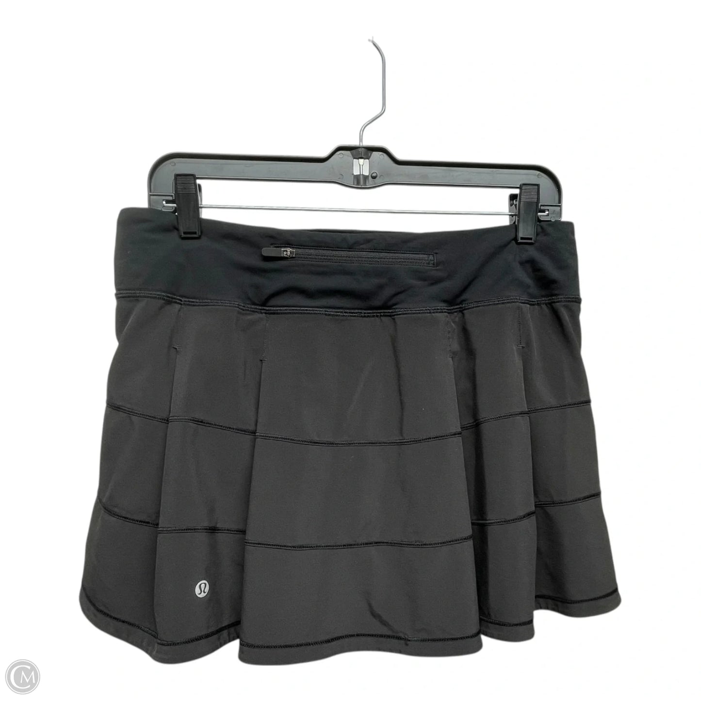 Athletic Skort By Lululemon In Black, Size: 8