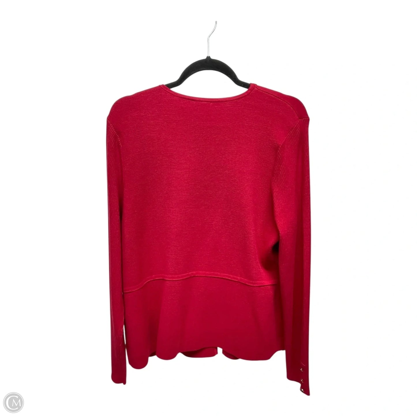 Cardigan By Chicos In Red, Size: L