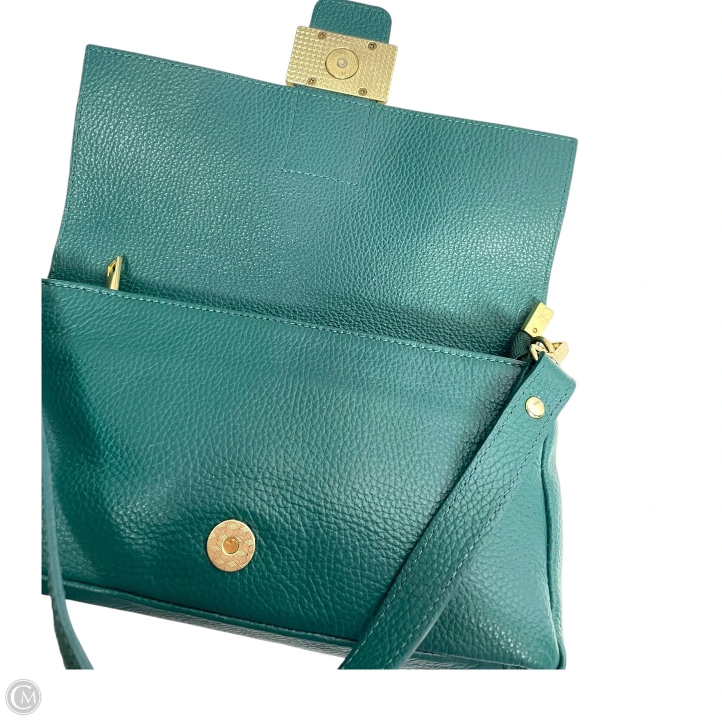Handbag Leather By Divina Firenze Size: Small