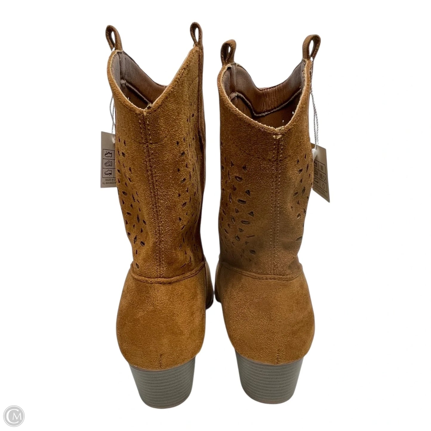 Boots Western By Clothes Mentor In Brown, Size: 8