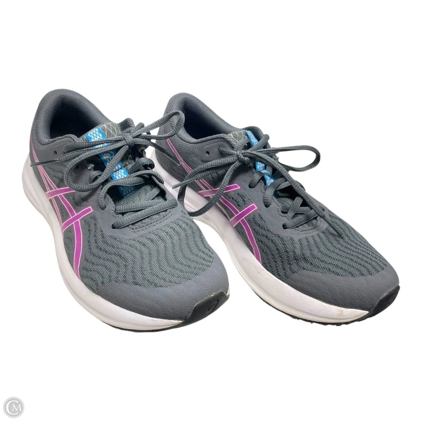 Shoes Sneakers By Asics In Grey, Size: 7.5