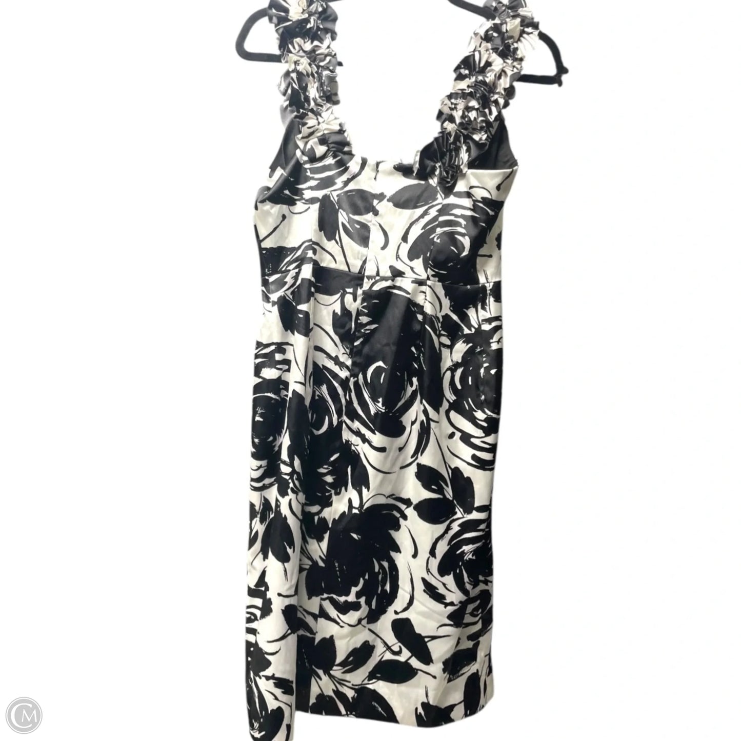 Dress Casual Short By White House Black Market In Black & White, Size: 6