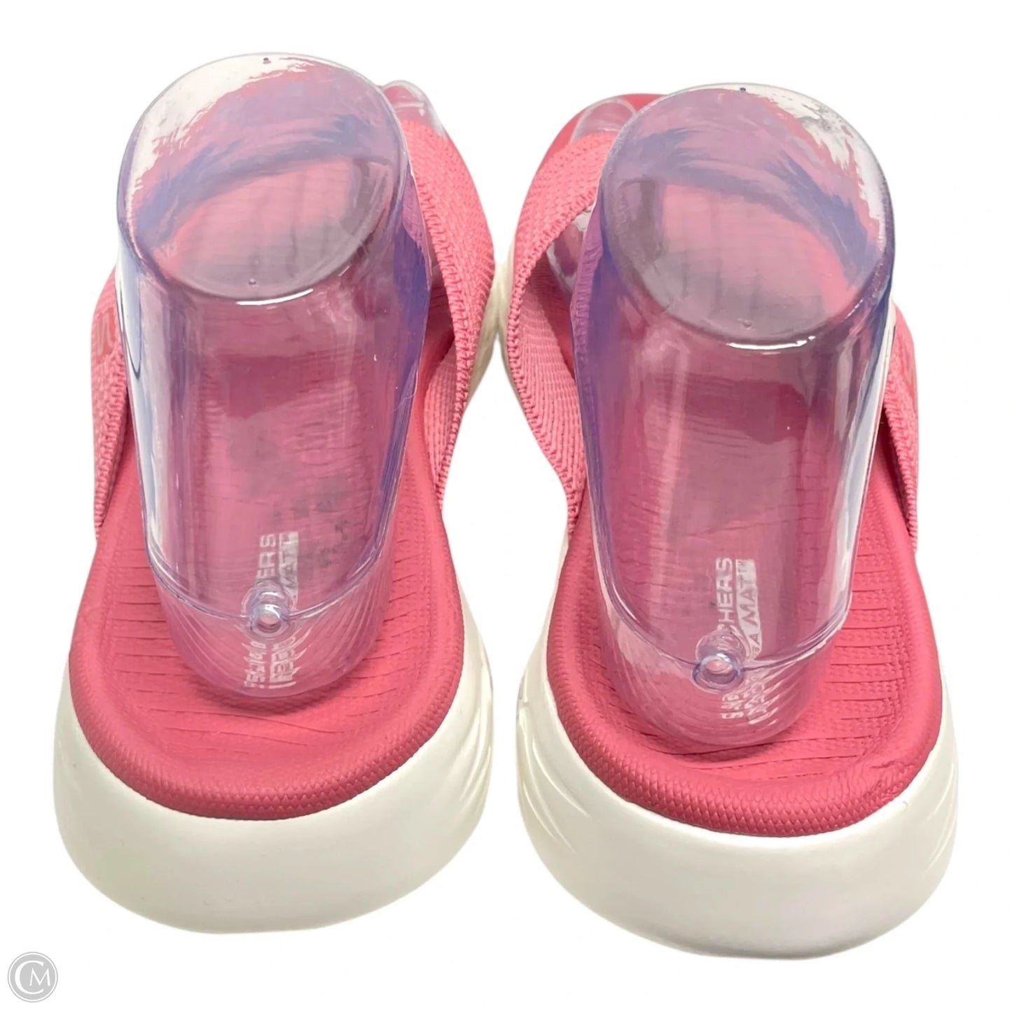 Sandals Flats By Skechers In Pink, Size: 9