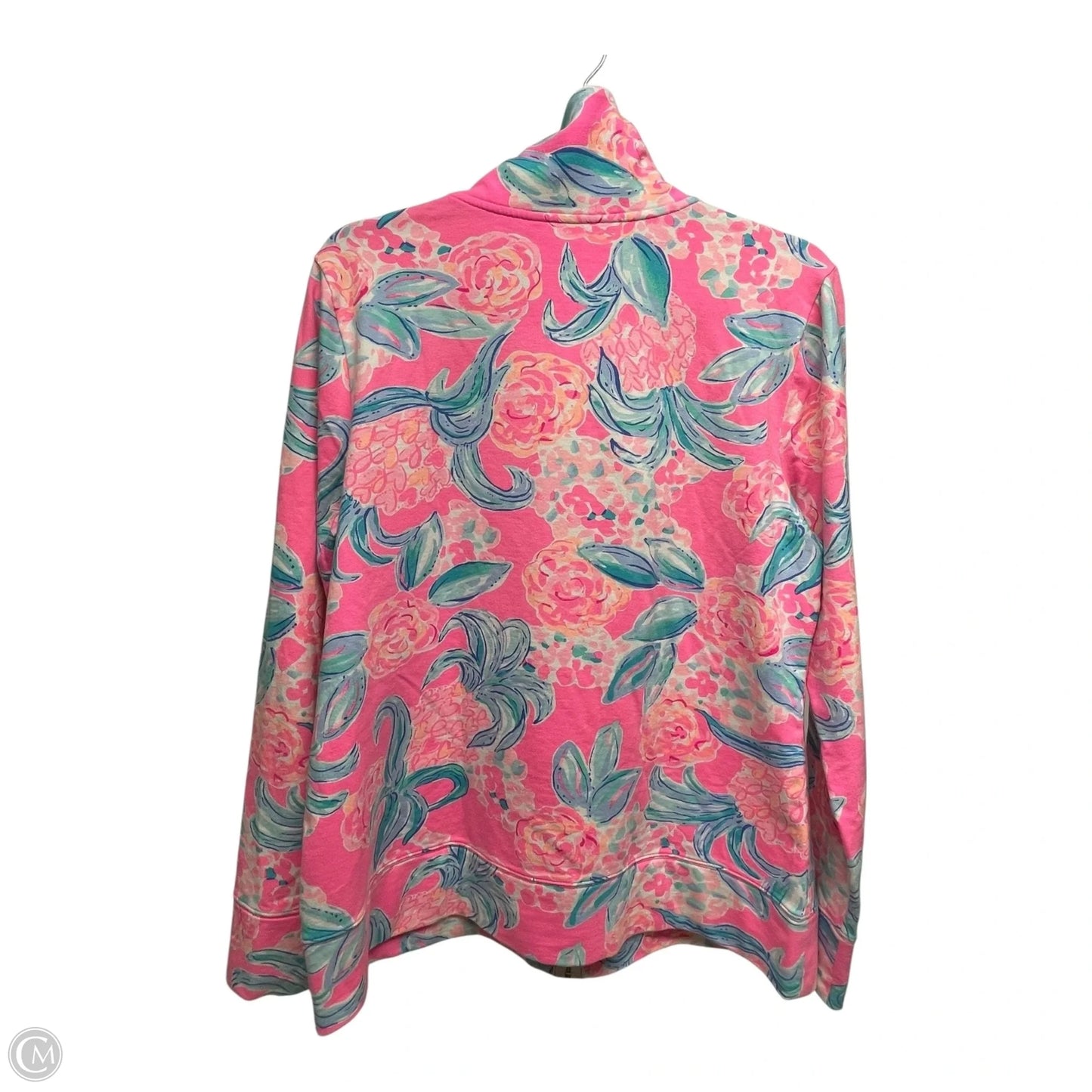 Jacket Designer By Lilly Pulitzer In Floral Print, Size: L