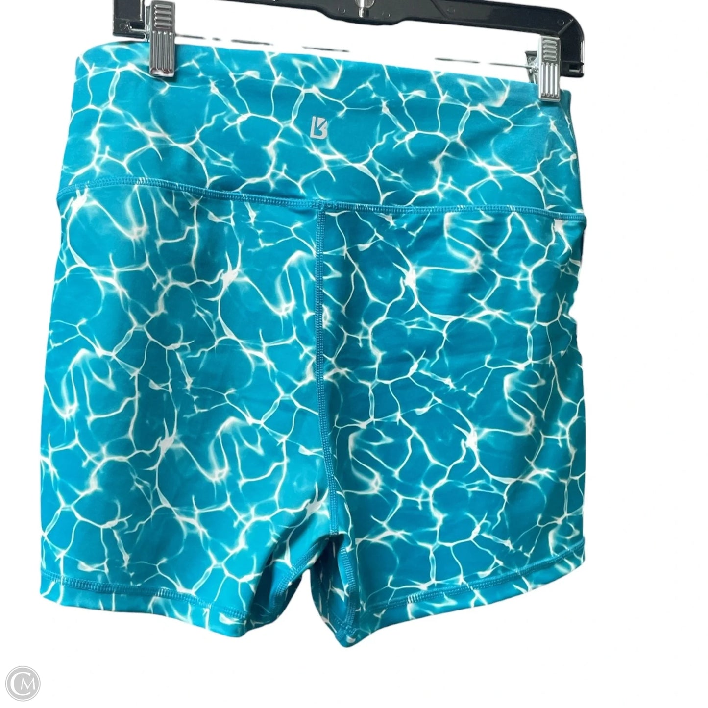 Athletic Shorts By Buffbunny In Teal, Size: Xxl