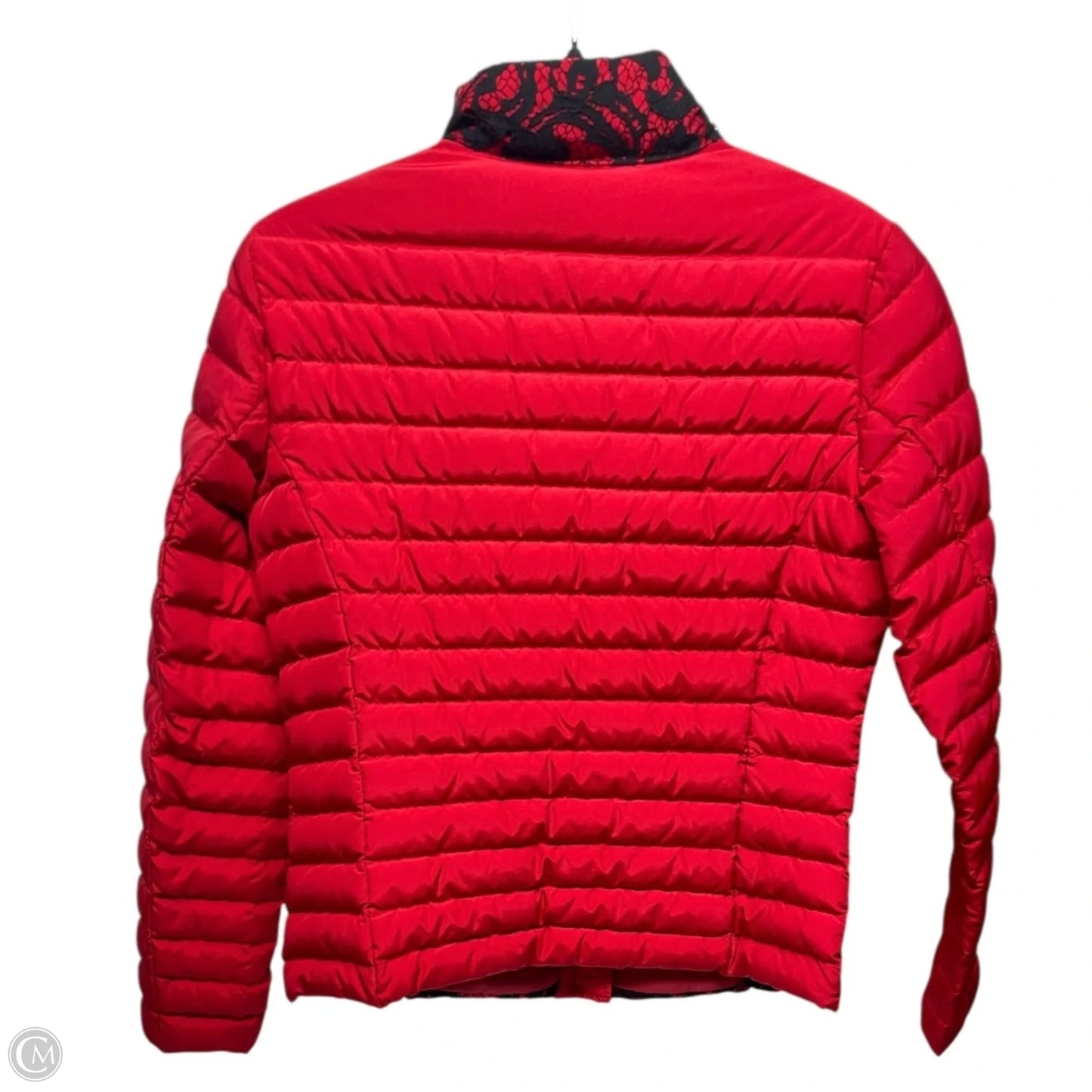 Jacket Puffer & Quilted By Michael By Michael Kors In Black & Red, Size: Xs