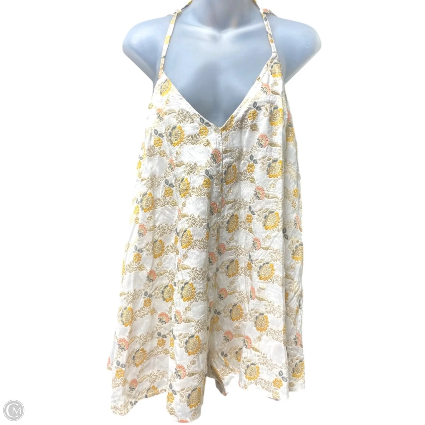 Romper By Free People In Floral Print, Size: S