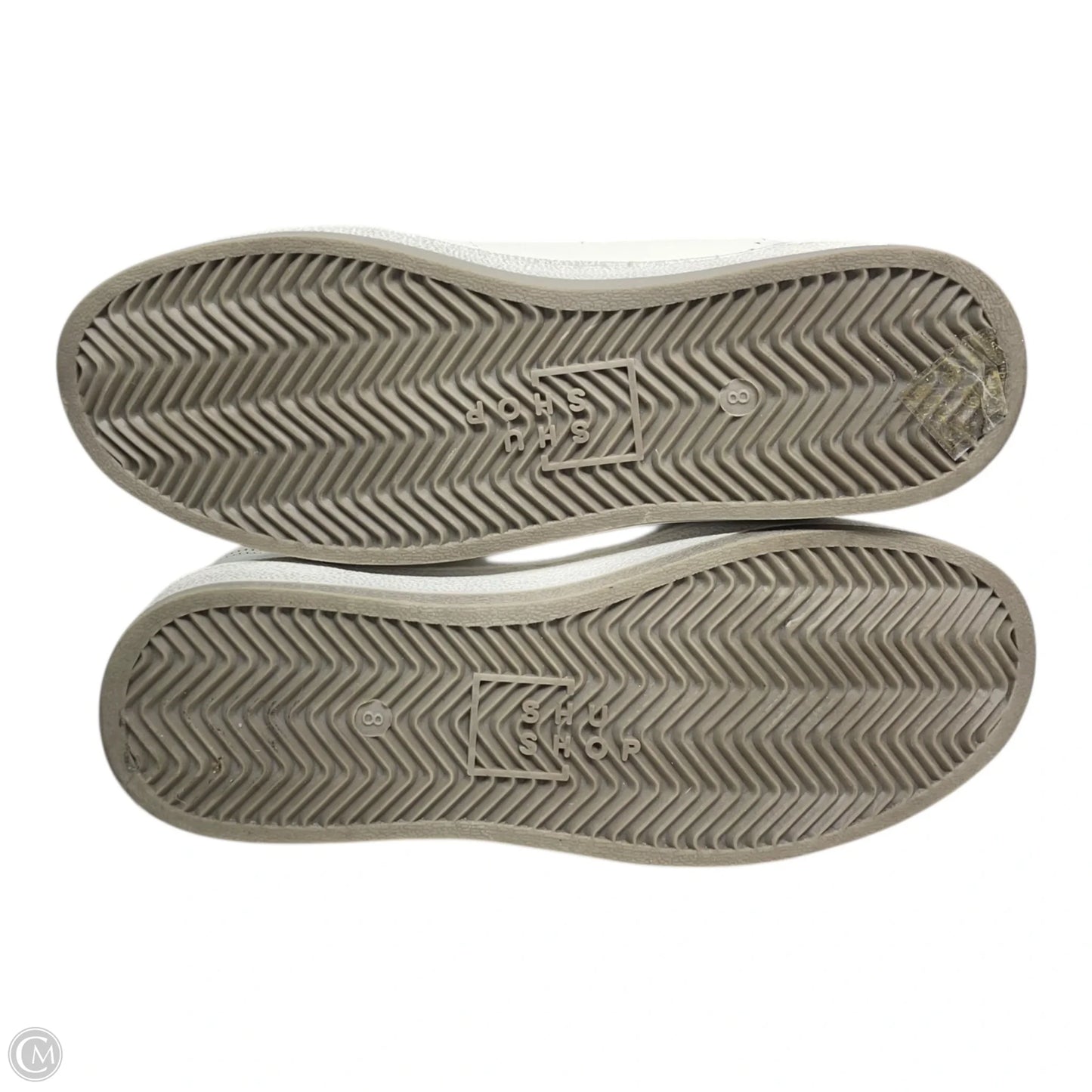 Shoes Sneakers By Shu Shop In Silver & White, Size: 8