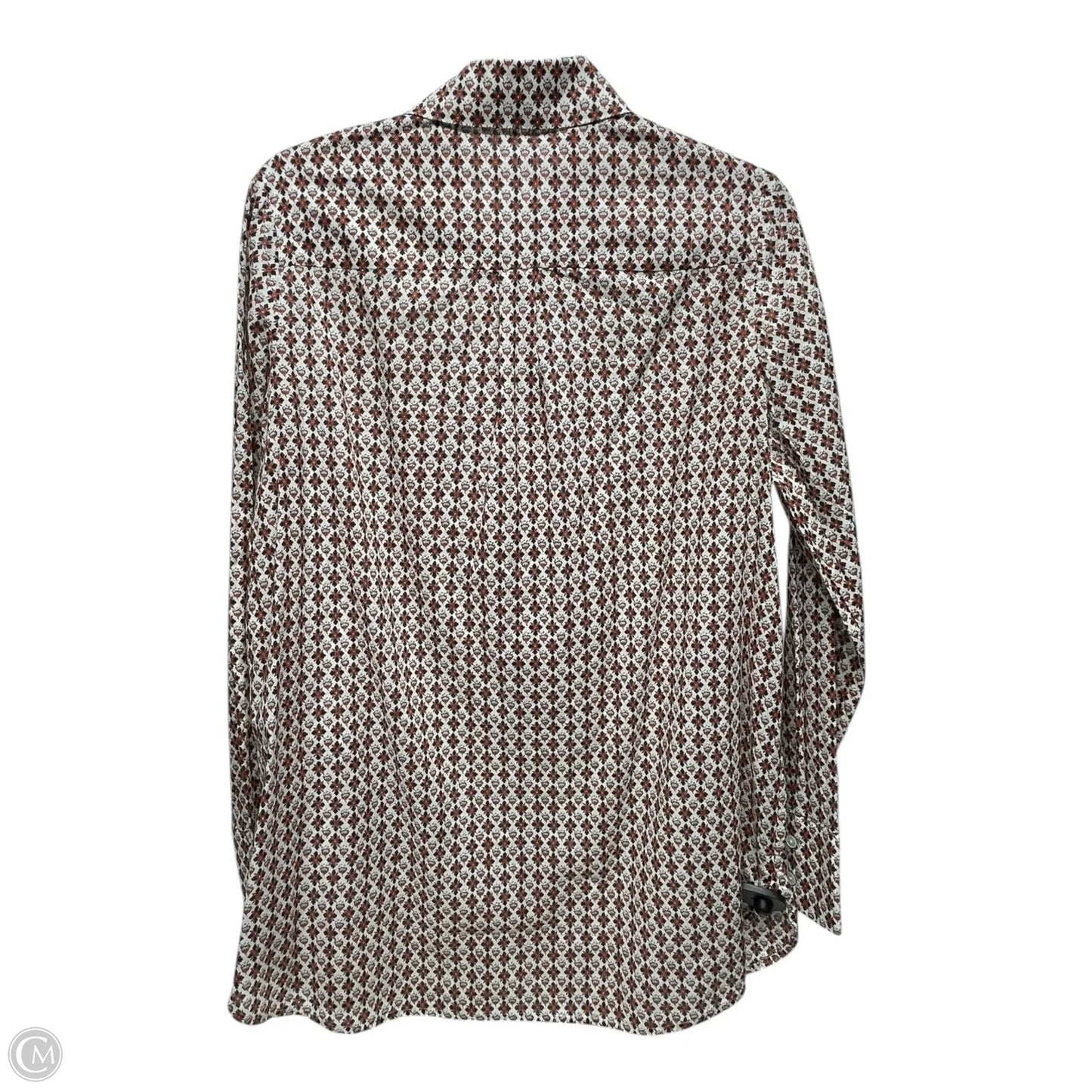 Top Long Sleeve Designer By Tory Burch In Multi-colored, Size: 10