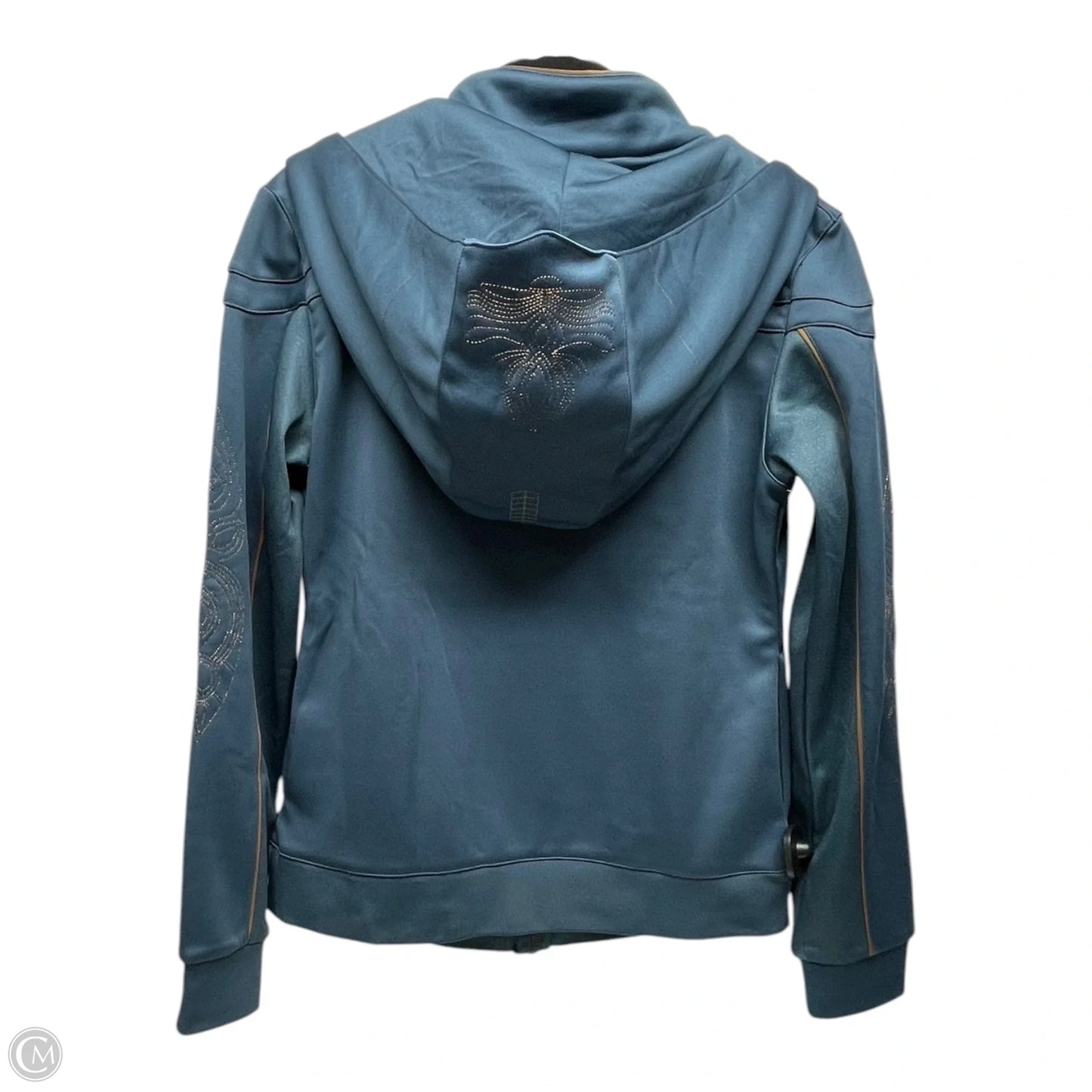 Jacket Fleece By UBI WORKSHOP In Blue & Gold, Size: M