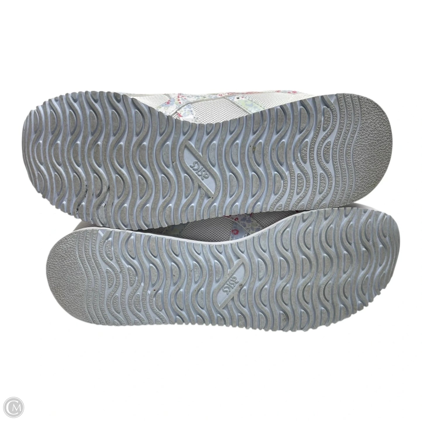 Shoes Sneakers By Asics In Blue & White, Size: 9