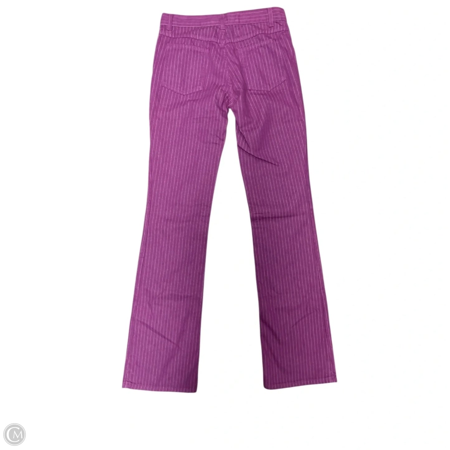 Jeans Luxury Designer By Marc Jacobs In Striped Pattern, Size: 2